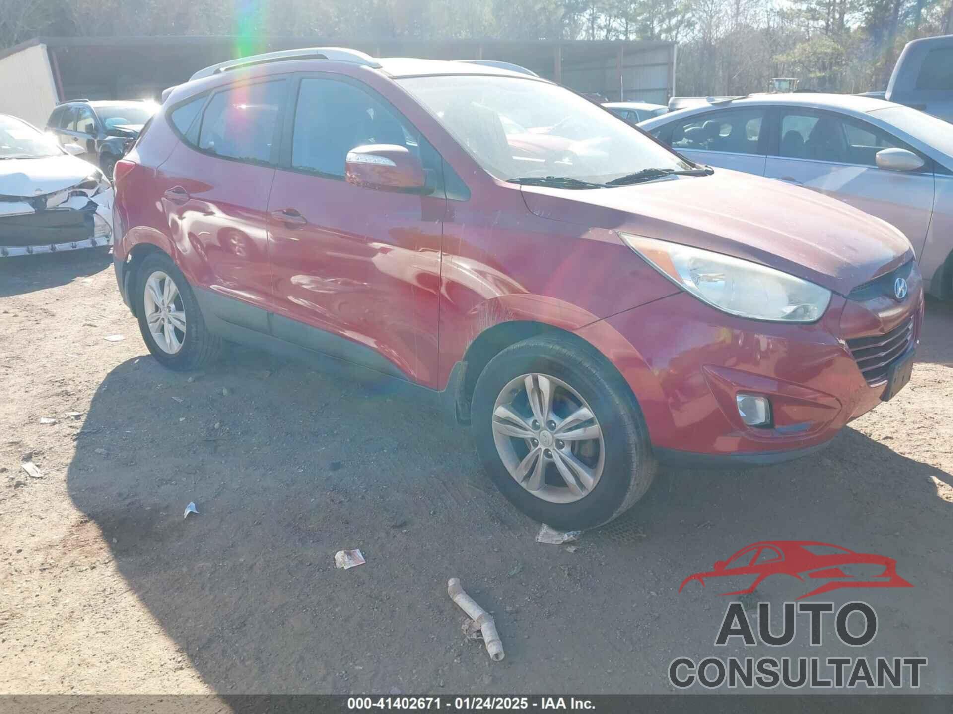 HYUNDAI TUCSON 2013 - KM8JU3AC1DU567234