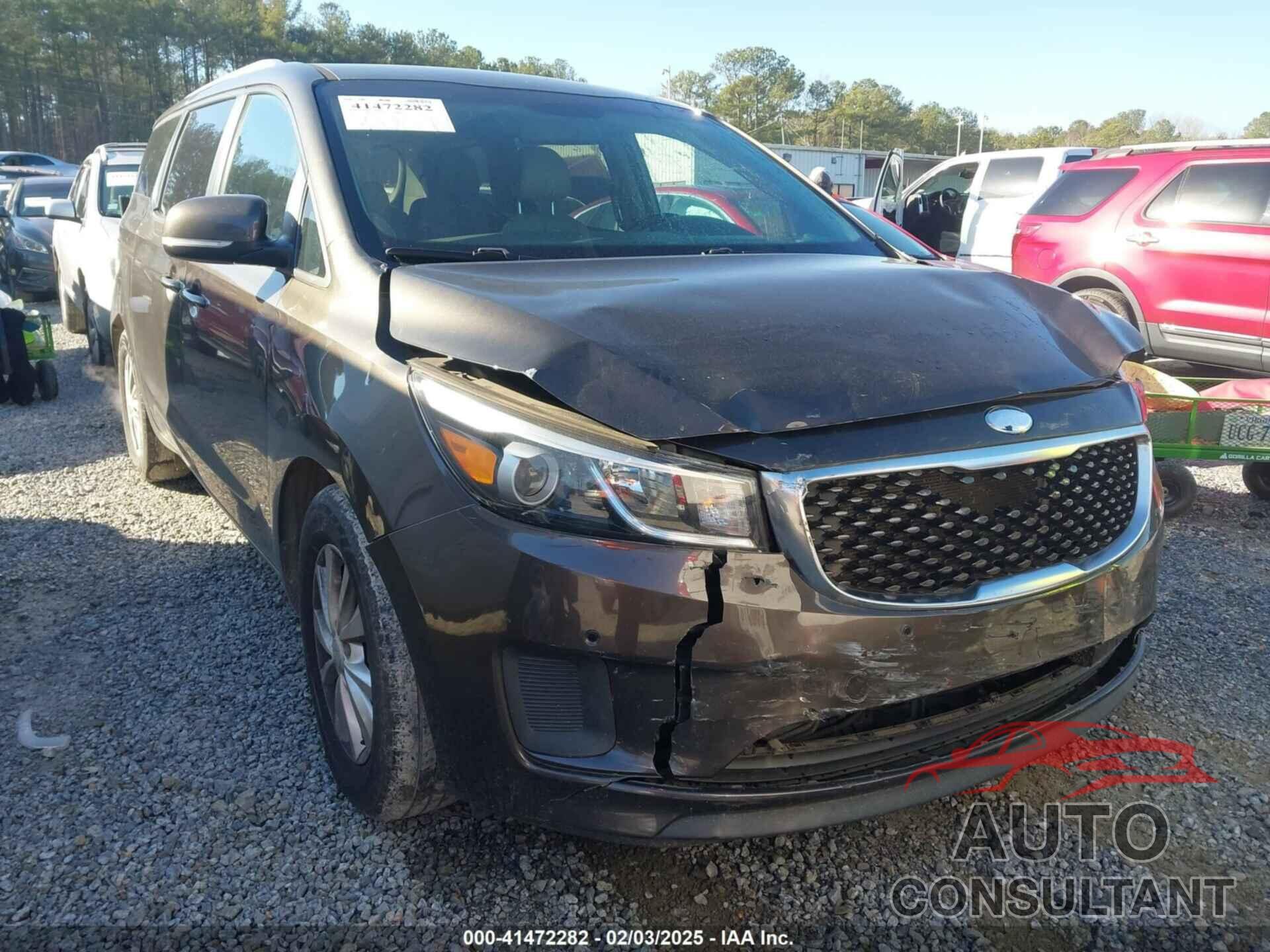 KIA SEDONA 2018 - KNDMB5C15J6399953