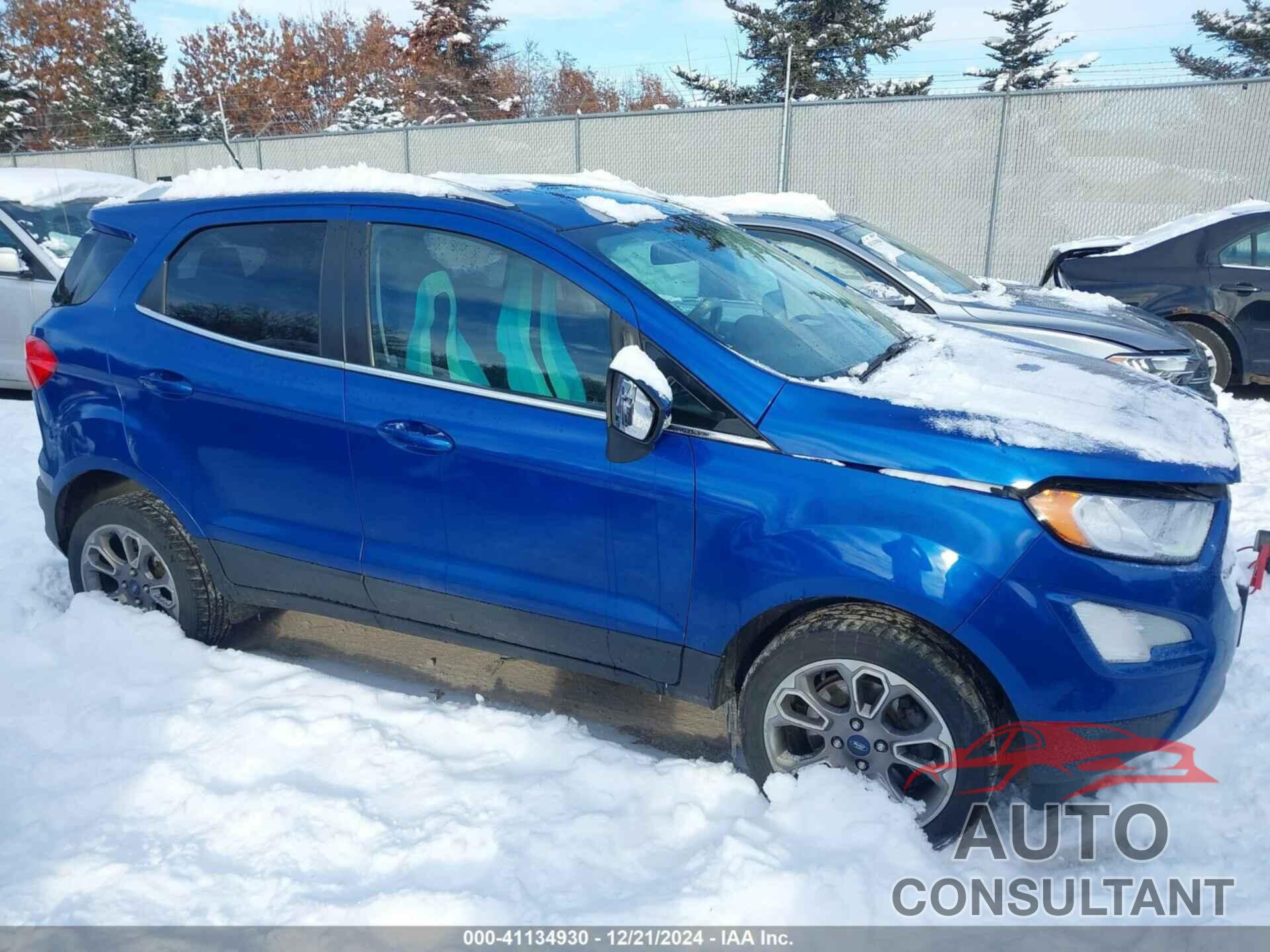 FORD ECOSPORT 2018 - MAJ6P1WL7JC190740