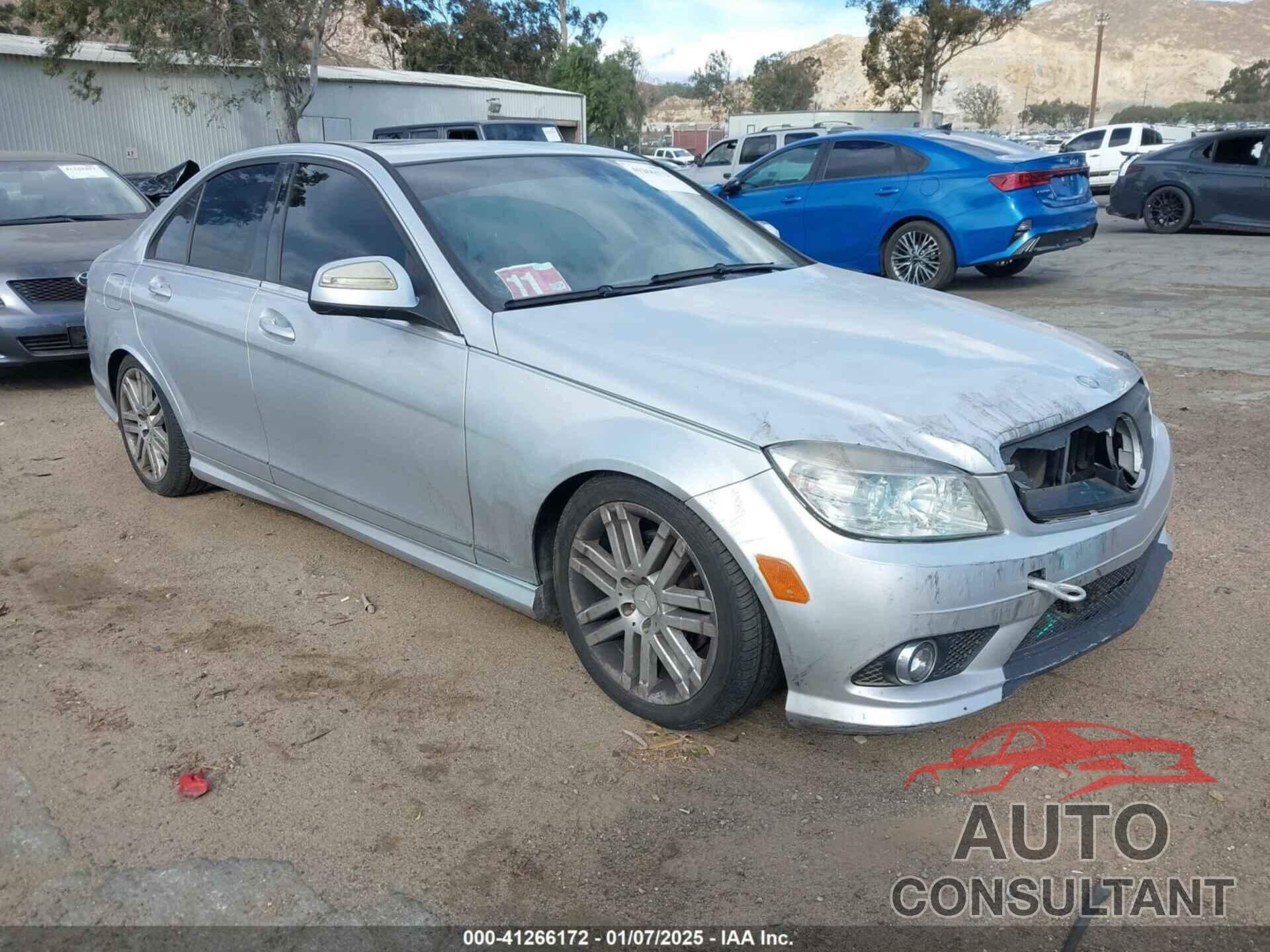 MERCEDES-BENZ C 300 2009 - WDDGF81X39R066337