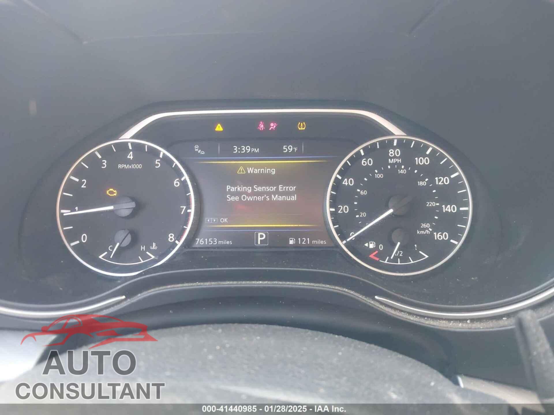 NISSAN MAXIMA 2017 - 1N4AA6AP7HC438109