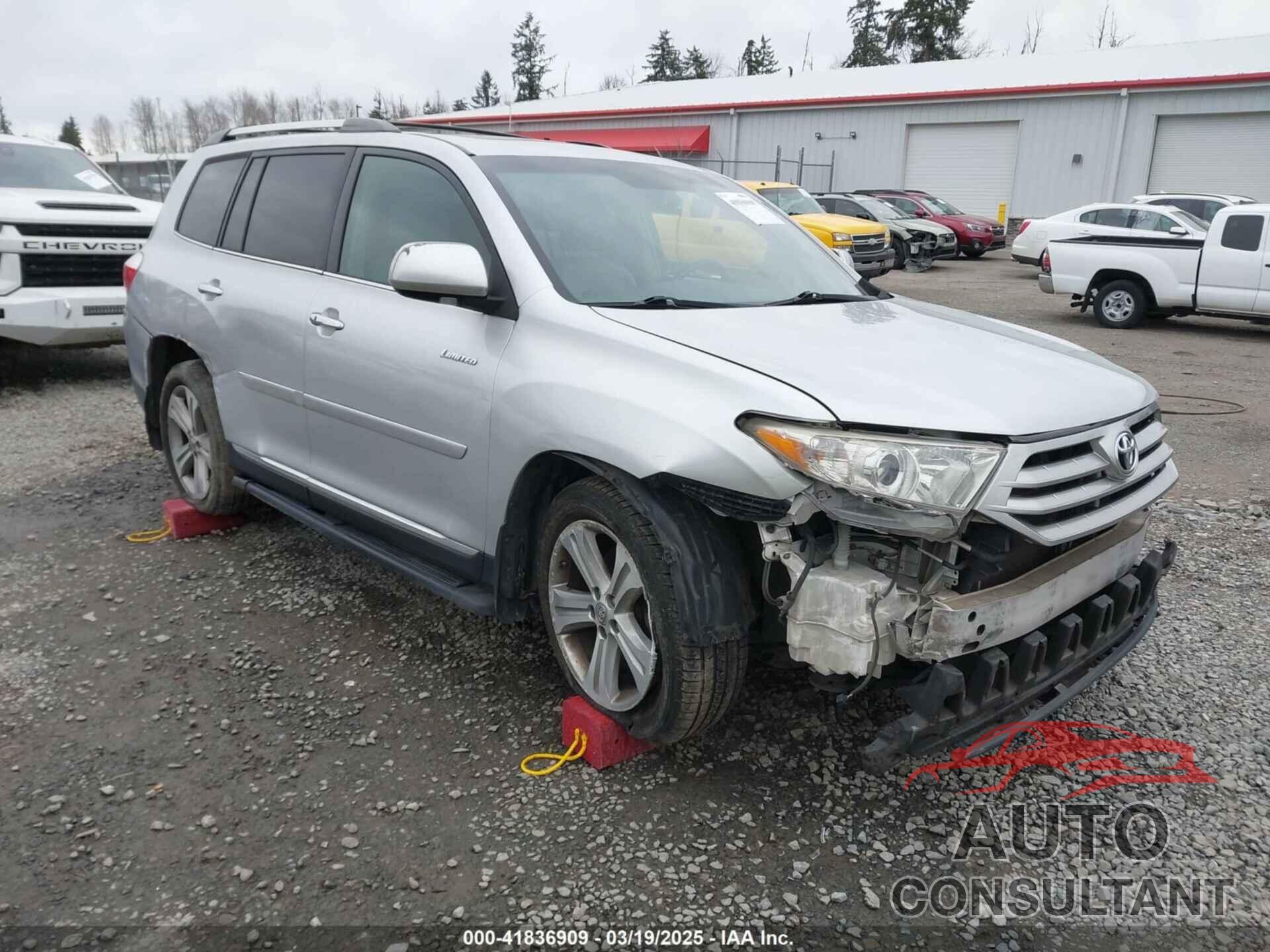 TOYOTA HIGHLANDER 2011 - 5TDDK3EH2BS061314