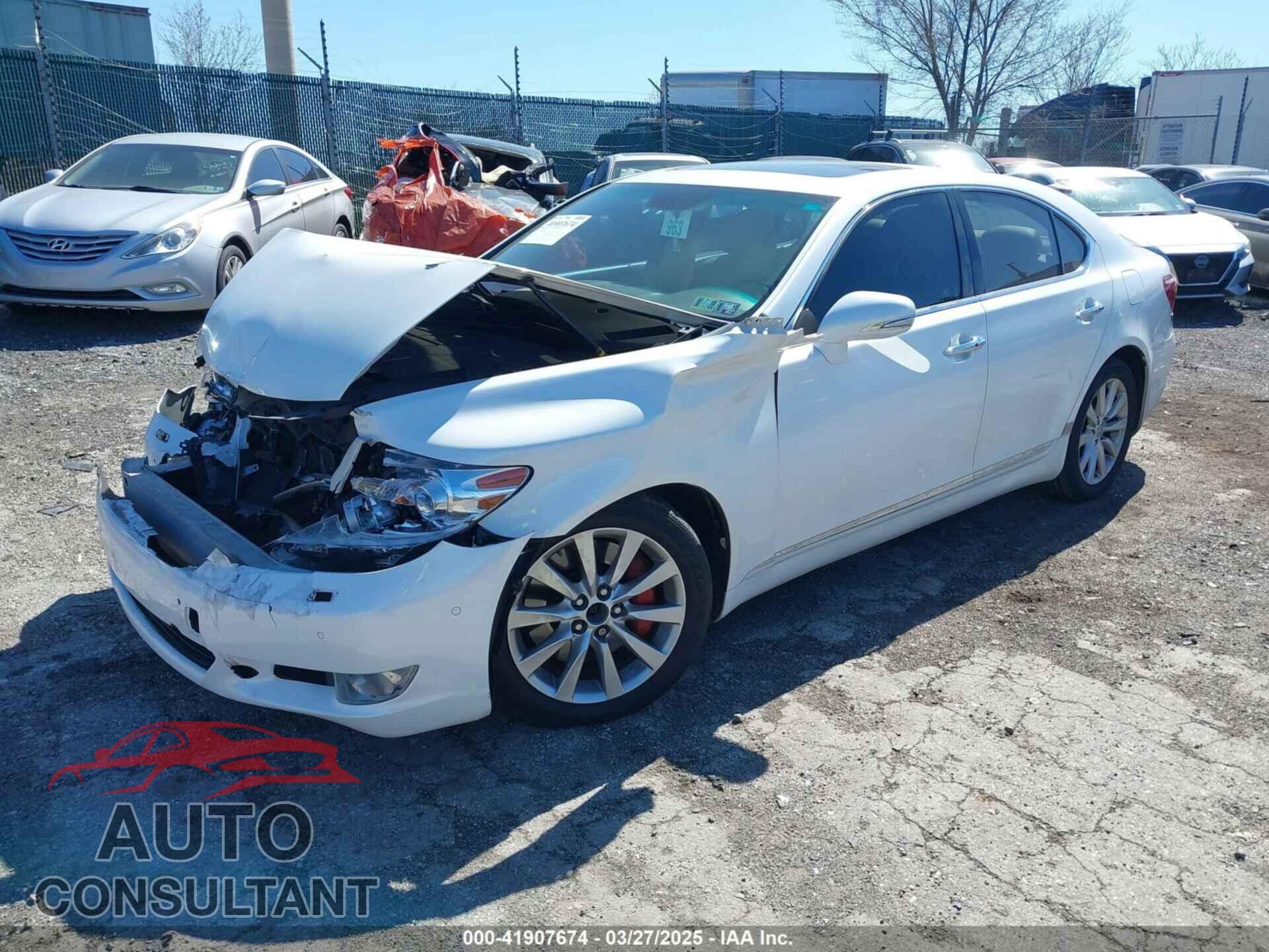 LEXUS LS 460 2011 - JTHCL5EF3B5009505