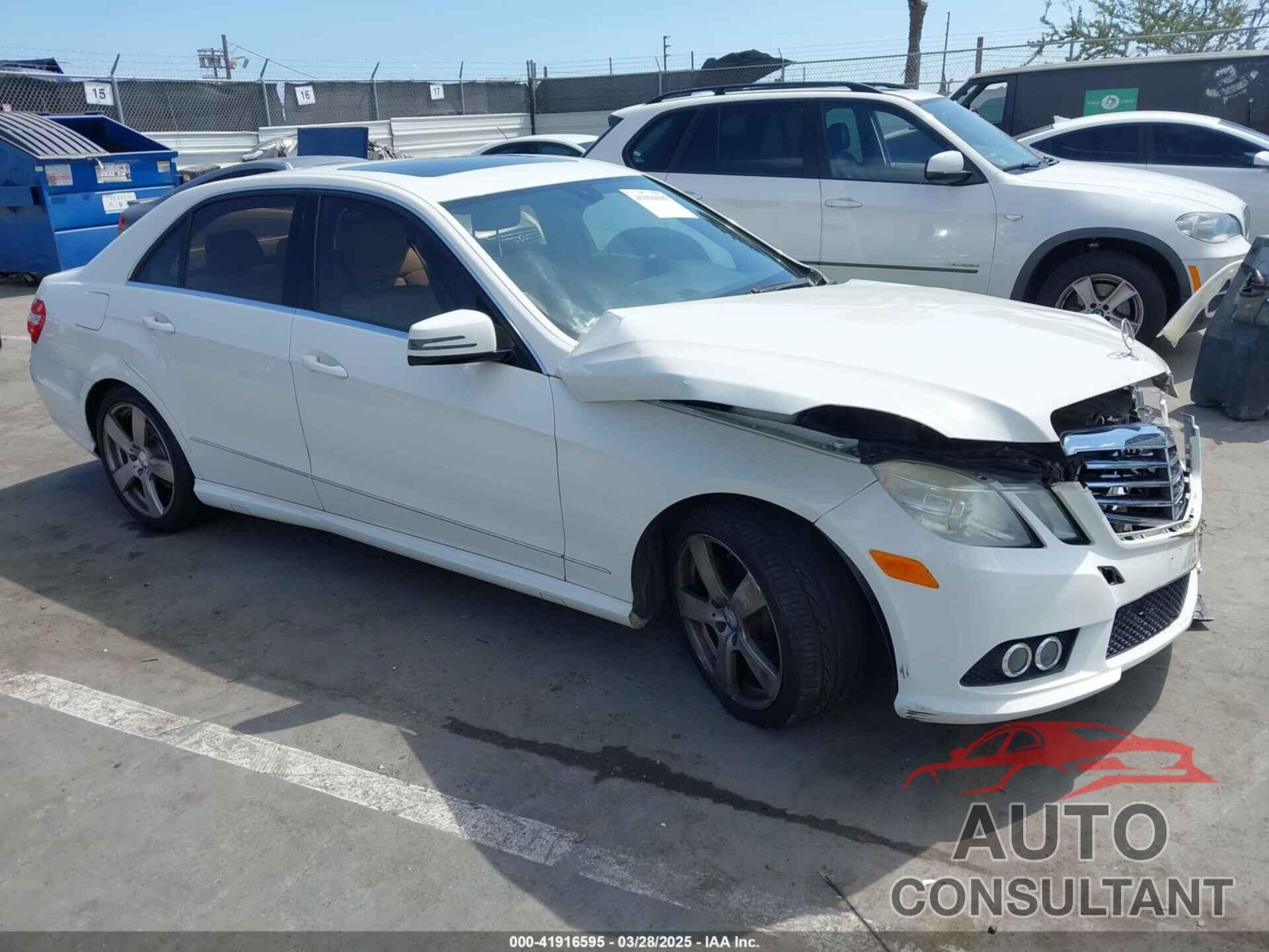 MERCEDES-BENZ E-CLASS 2010 - WDDHF5GB5AA023099