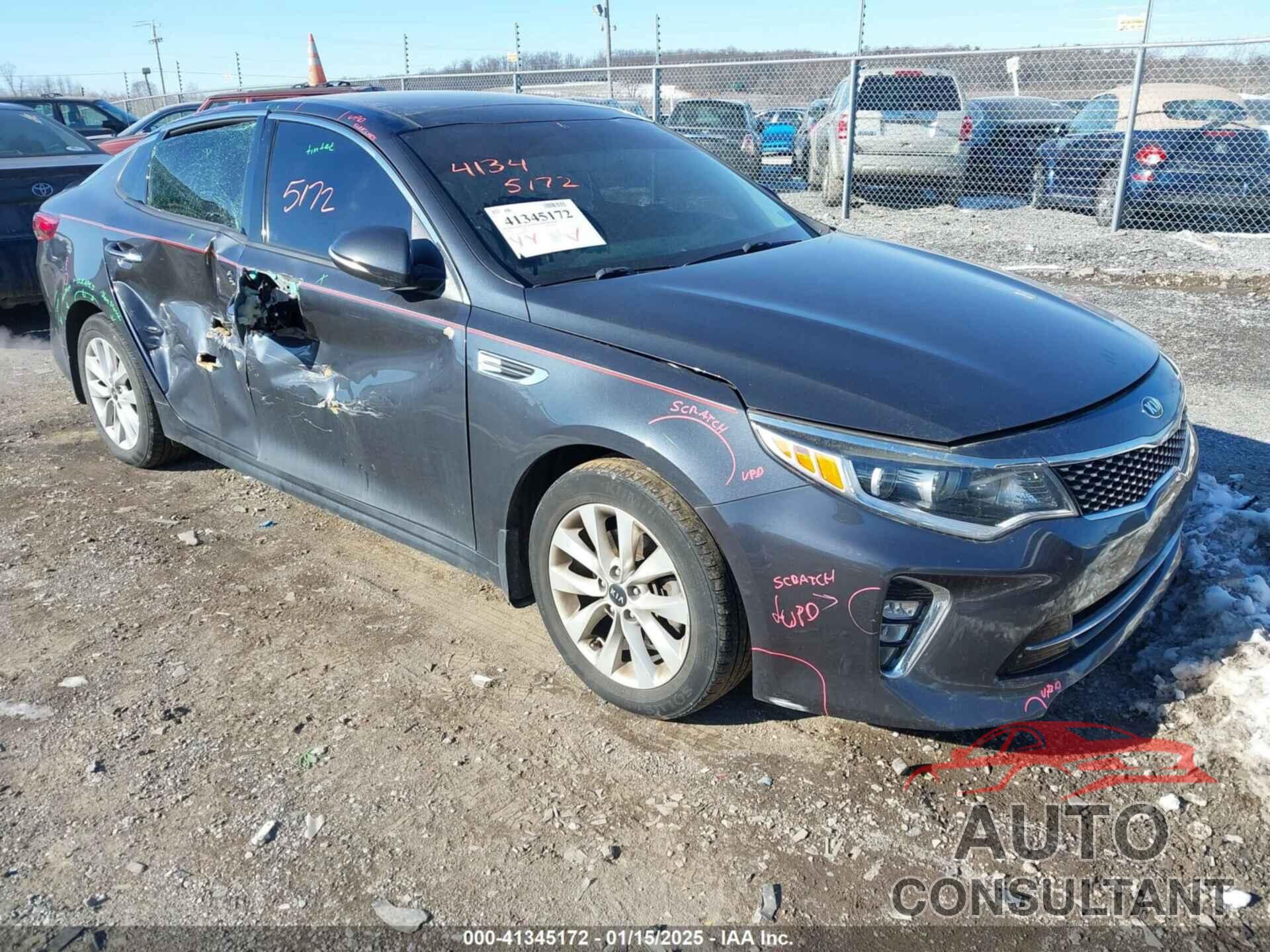 KIA OPTIMA 2018 - 5XXGT4L38JG234177