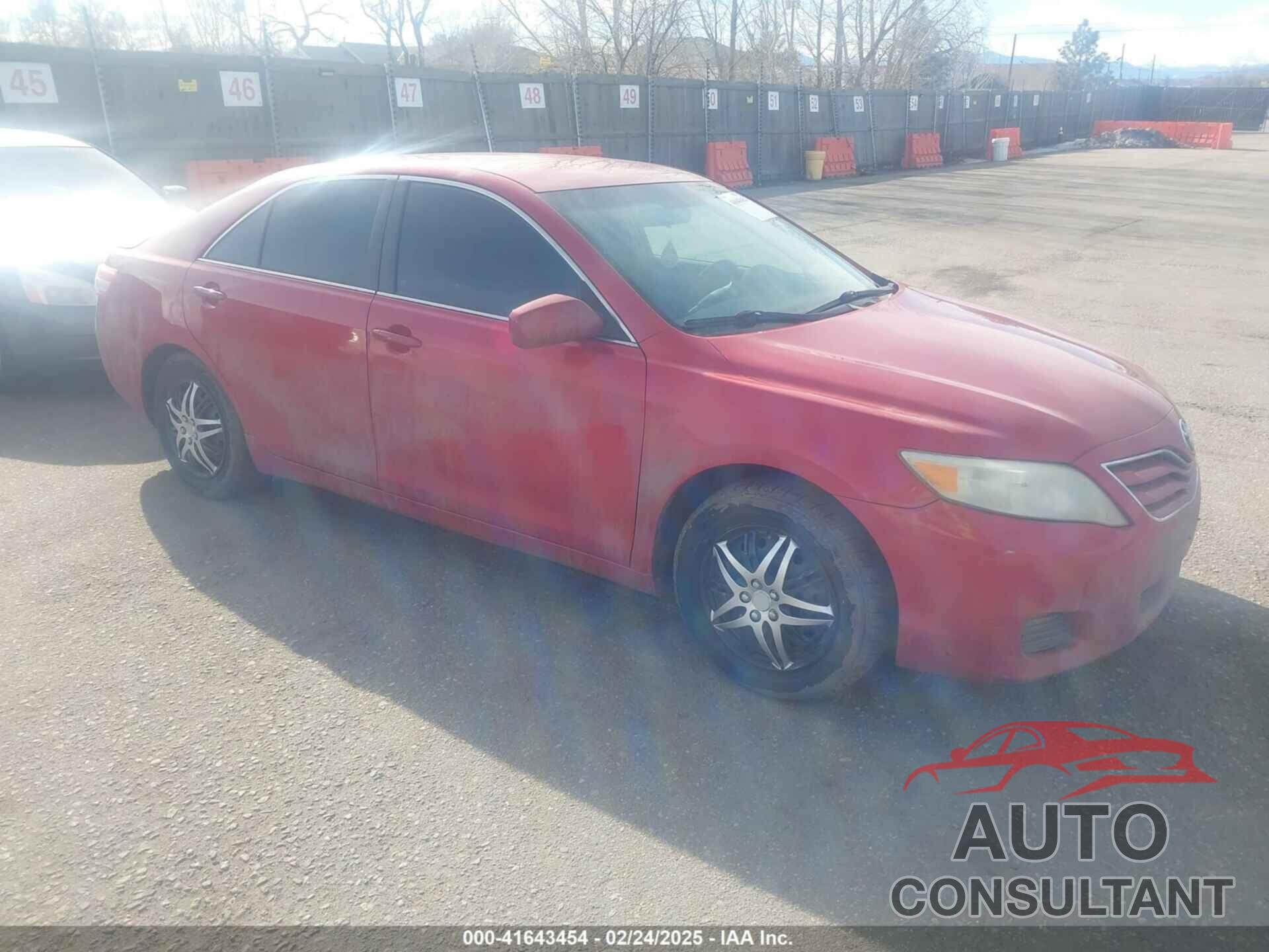 TOYOTA CAMRY 2010 - 4T4BF3EK4AR020119
