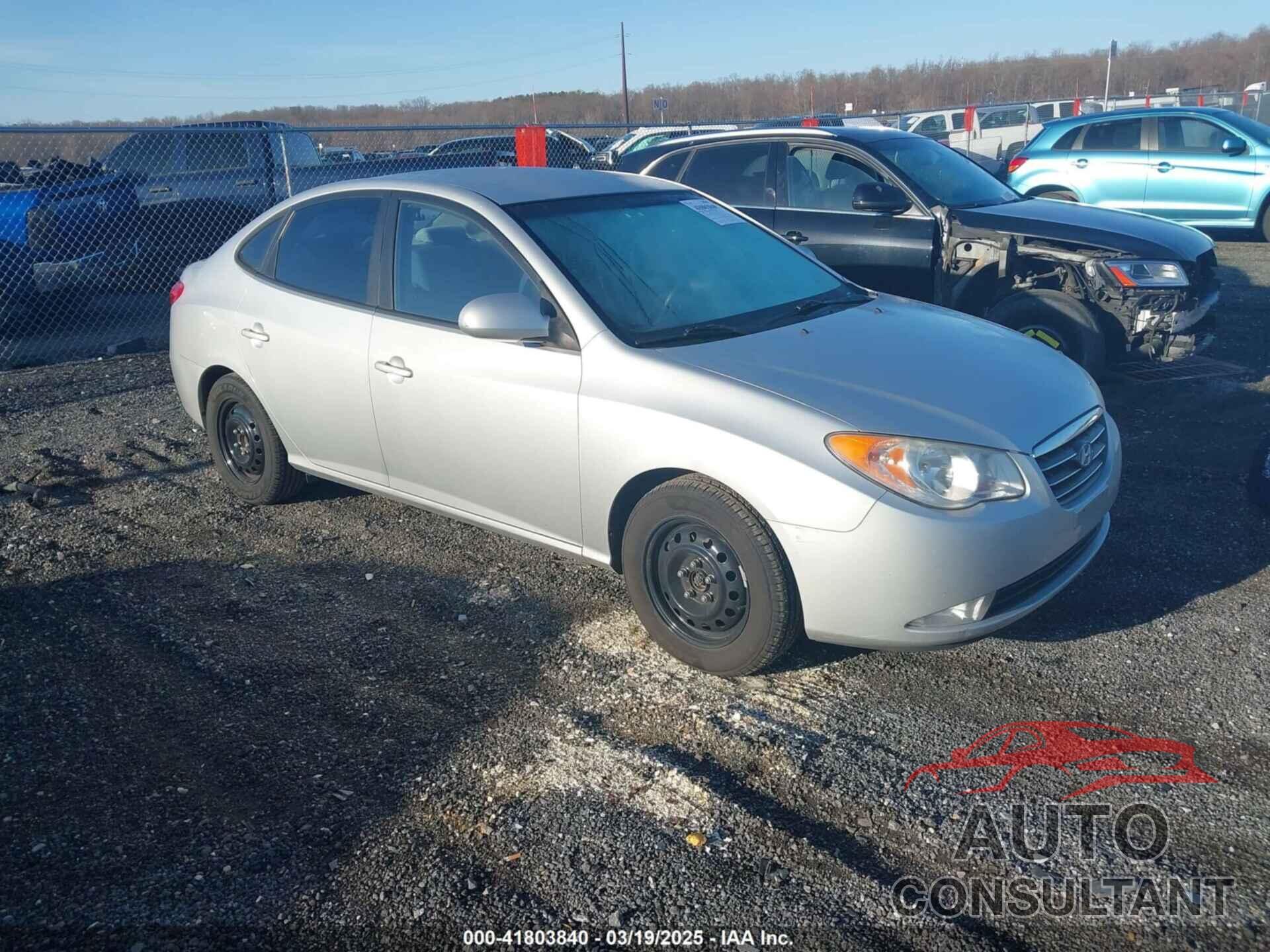 HYUNDAI ELANTRA 2009 - KMHDU46D99U590627