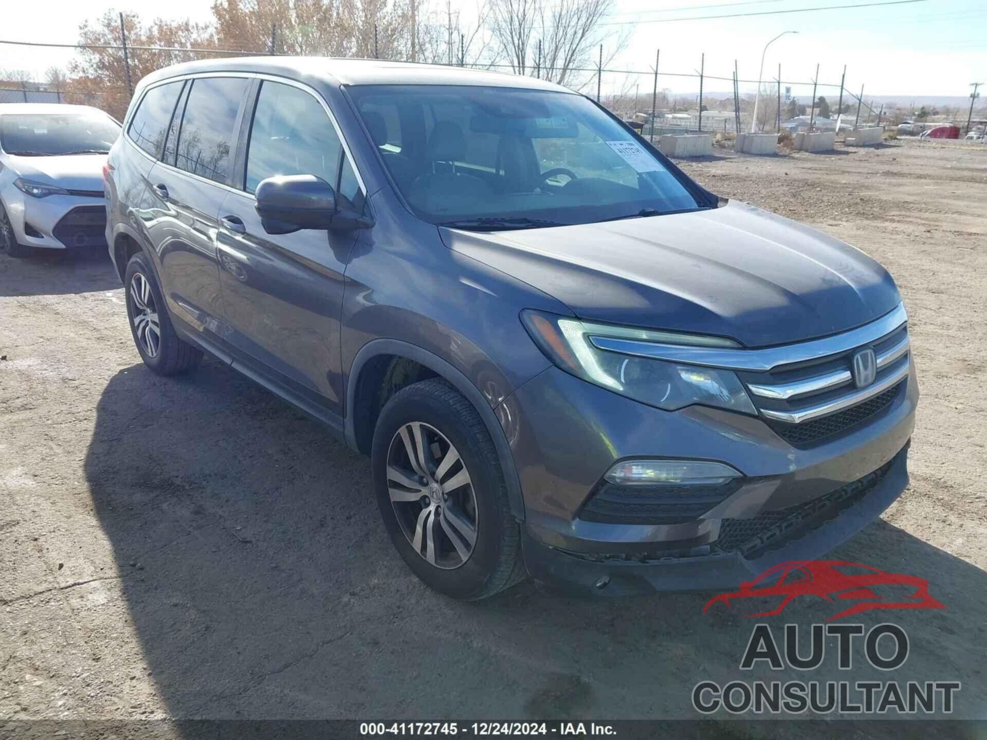 HONDA PILOT 2017 - 5FNYF6H65HB088862