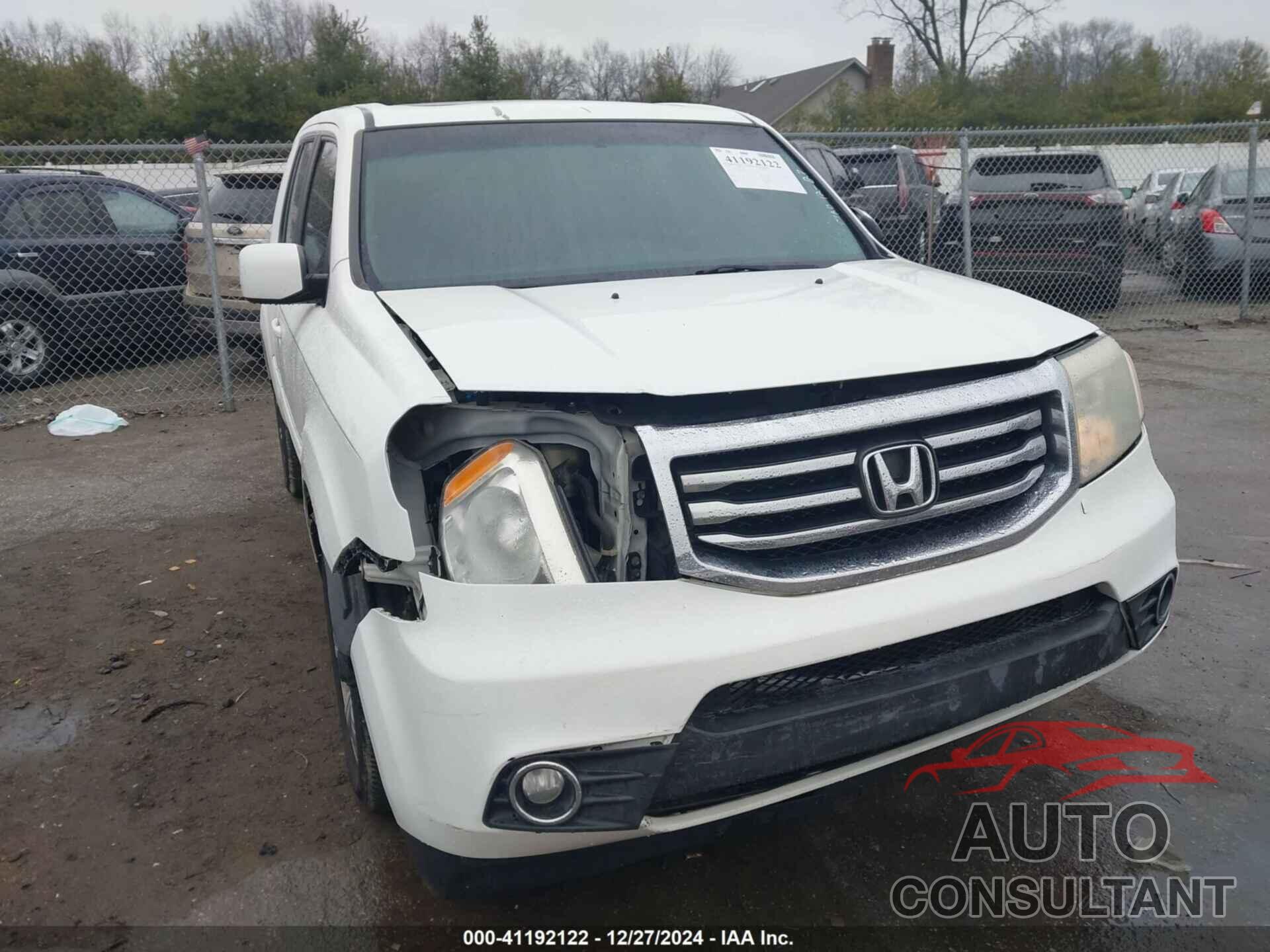 HONDA PILOT 2014 - 5FNYF3H79EB024357