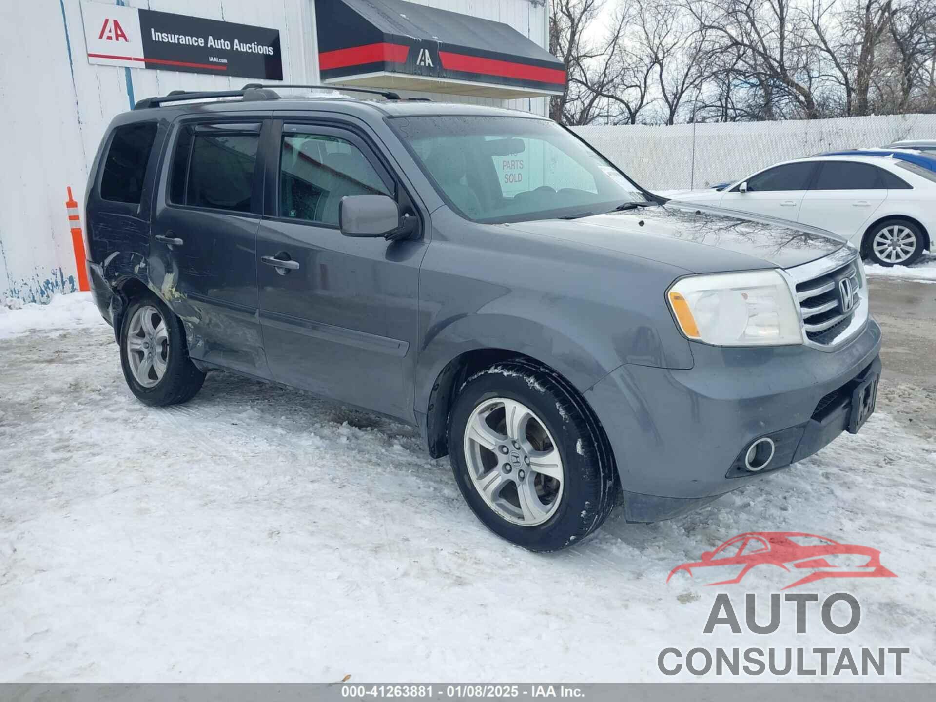 HONDA PILOT 2012 - 5FNYF4H64CB068793