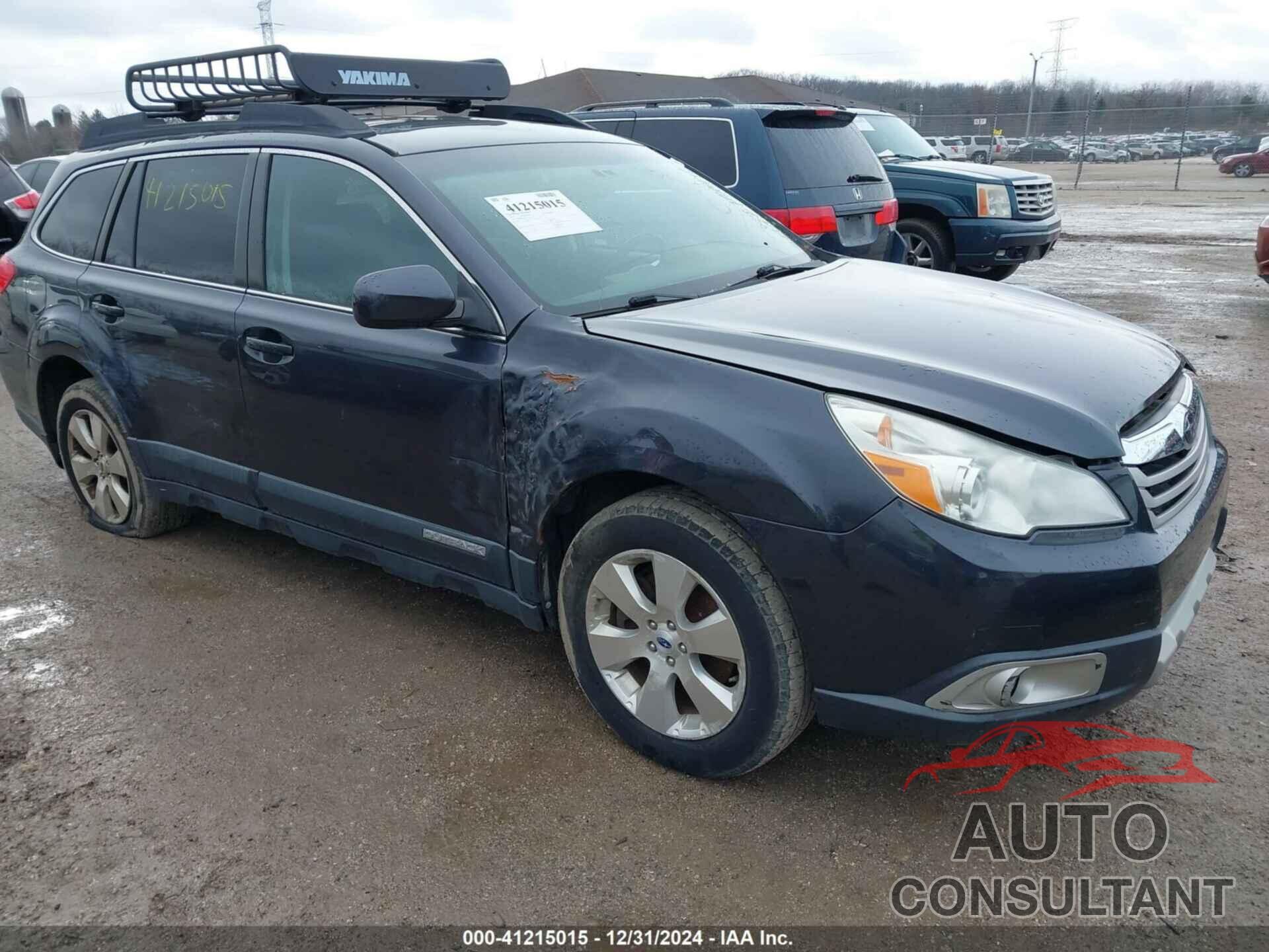 SUBARU OUTBACK 2012 - 4S4BRDLC6C2219352