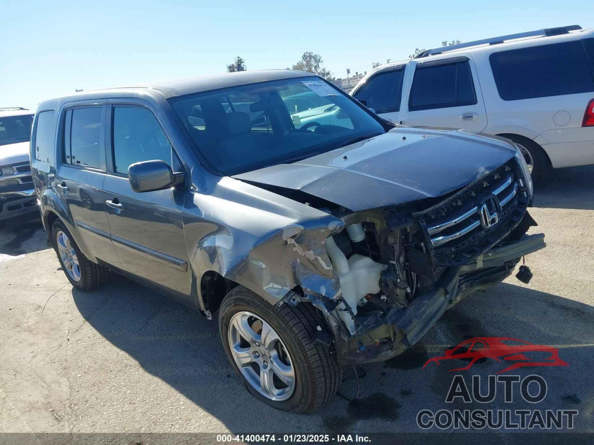 HONDA PILOT 2013 - 5FNYF3H48DB028839