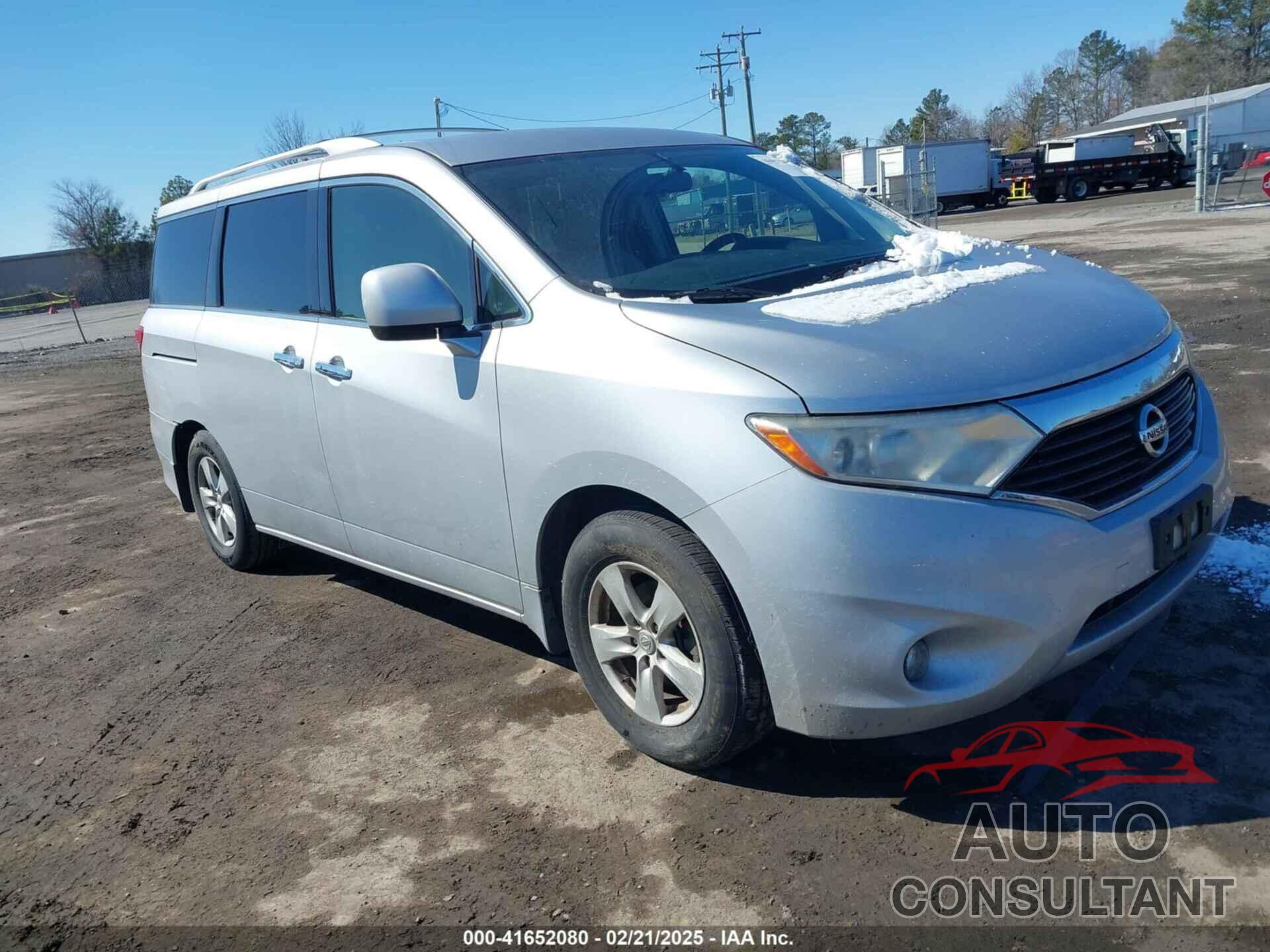 NISSAN QUEST 2012 - JN8AE2KP3C9047815