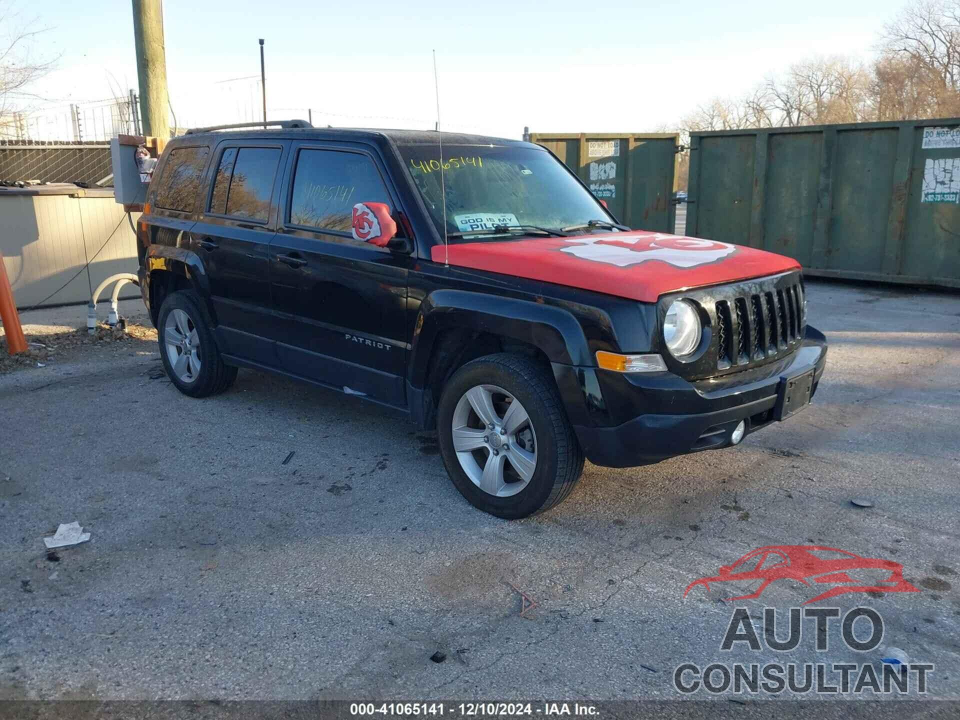 JEEP PATRIOT 2017 - 1C4NJRFB9HD181782