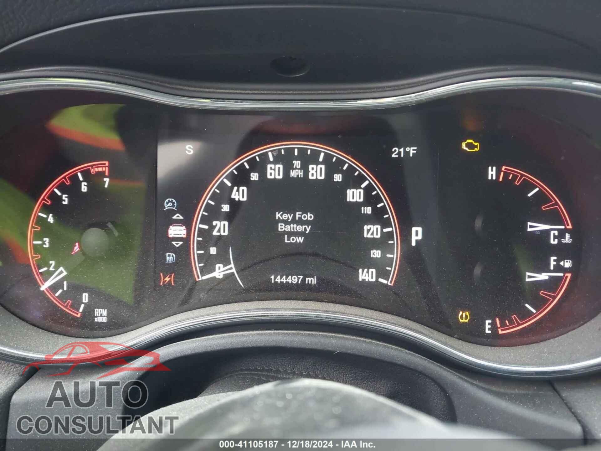 DODGE DURANGO 2016 - 1C4RDJDG2GC484318