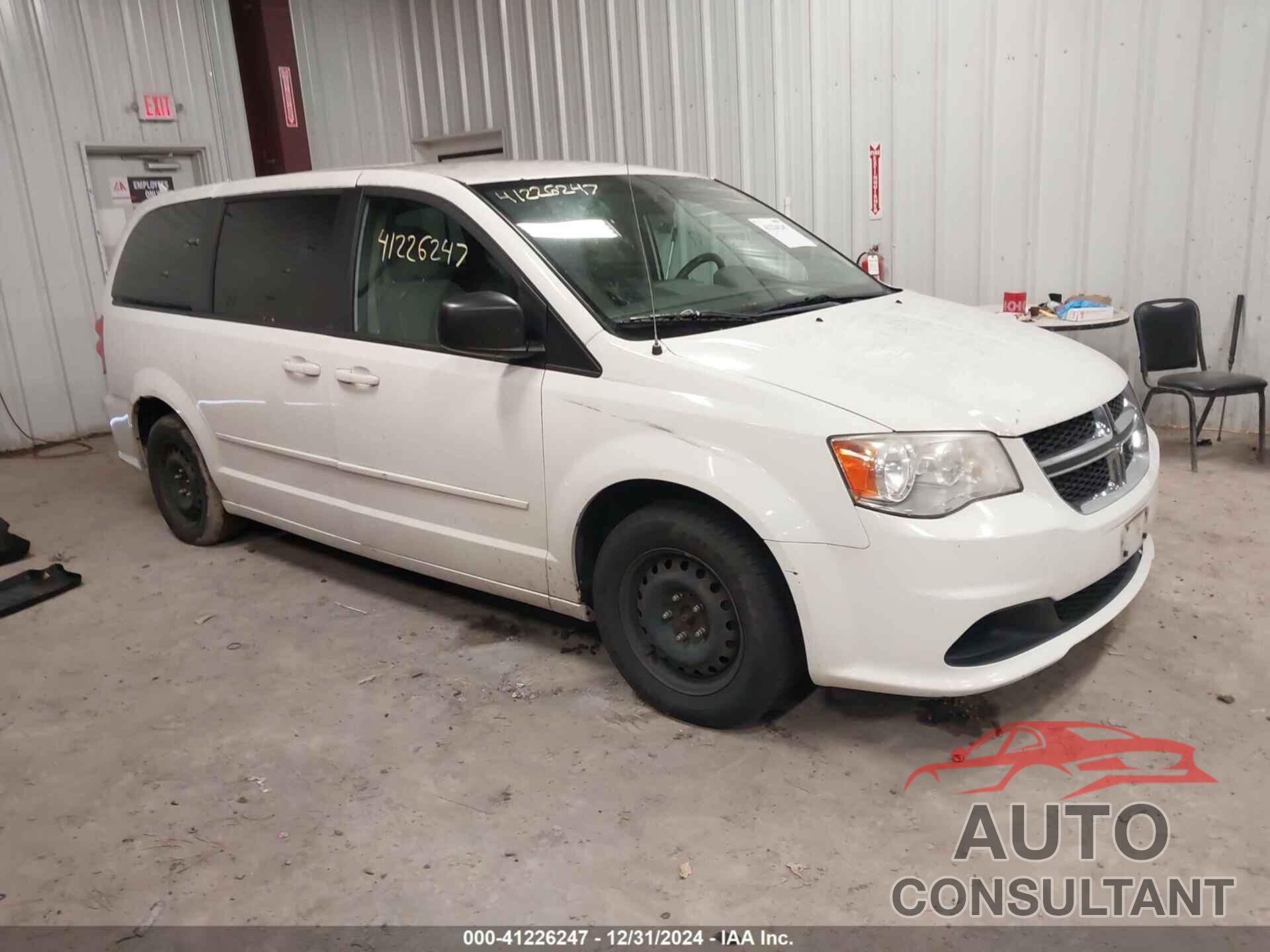 DODGE GRAND CARAVAN 2012 - 2C4RDGBG4CR341362