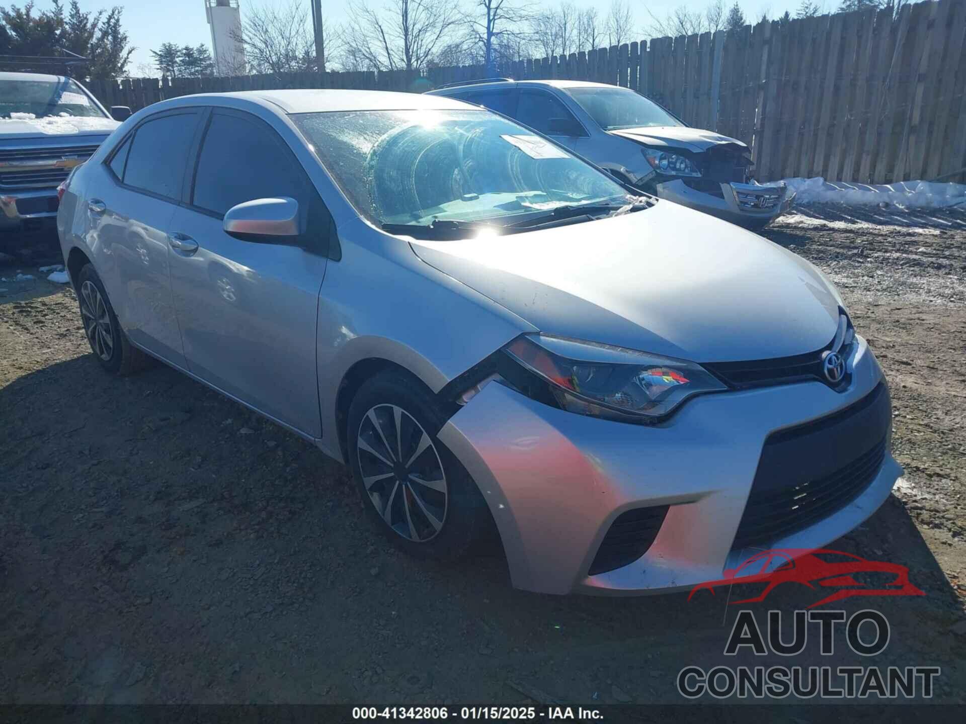 TOYOTA COROLLA 2014 - 2T1BURHE3EC123404