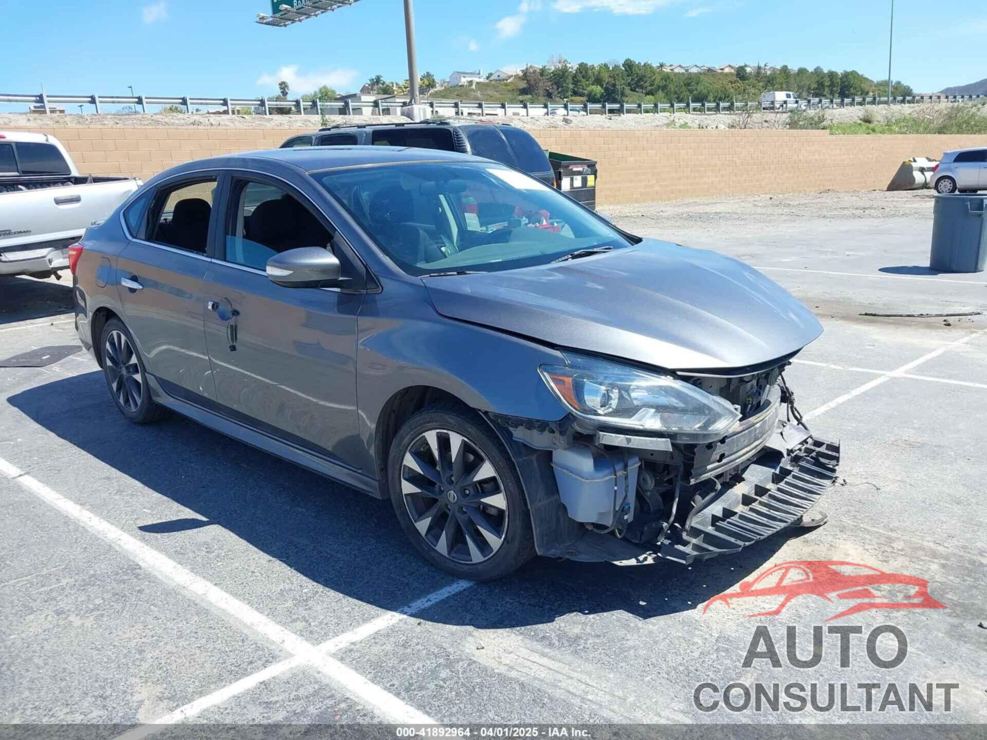 NISSAN SENTRA 2016 - 3N1AB7APXGY230666