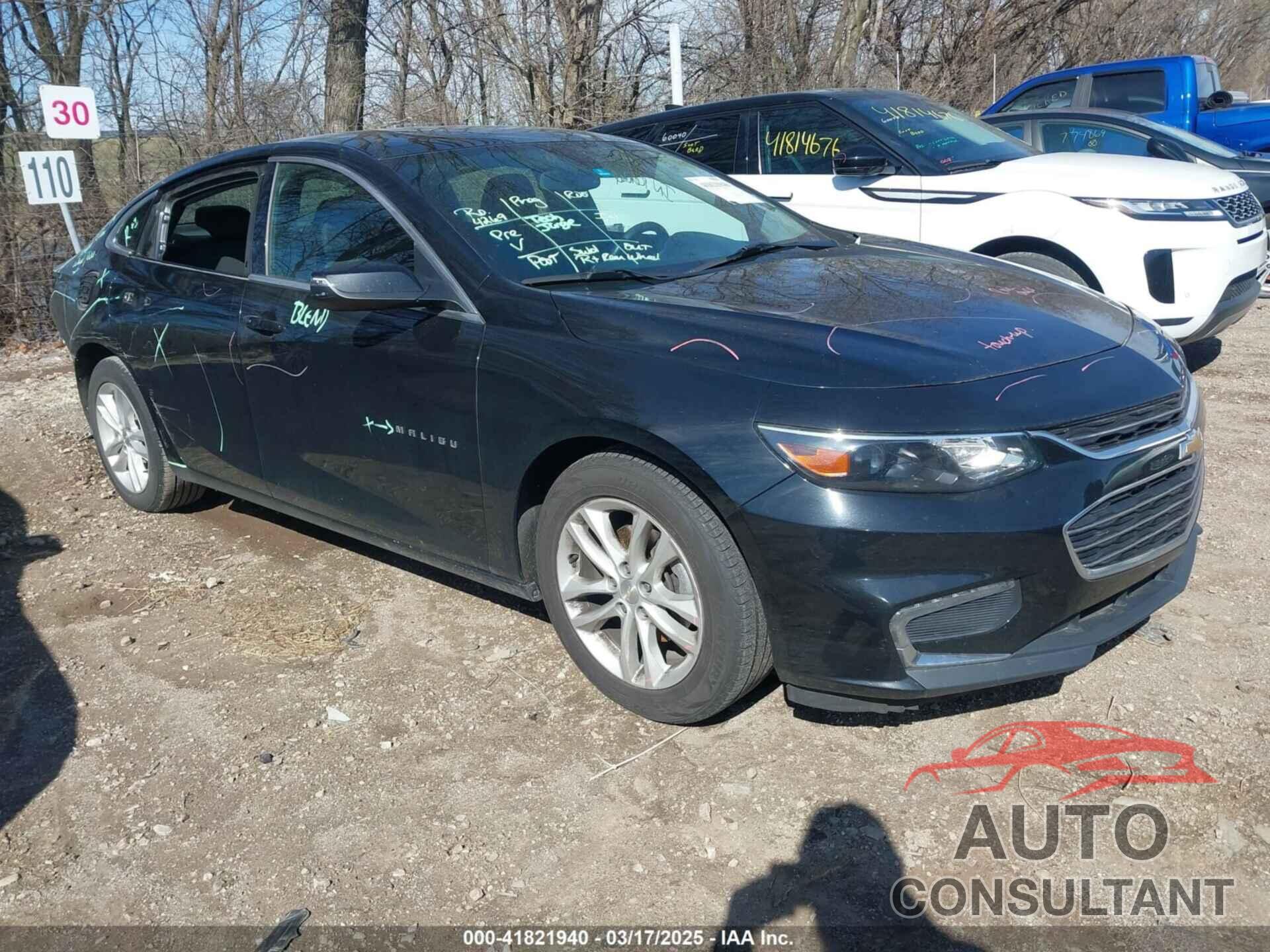 CHEVROLET MALIBU 2016 - 1G1ZE5ST6GF325426