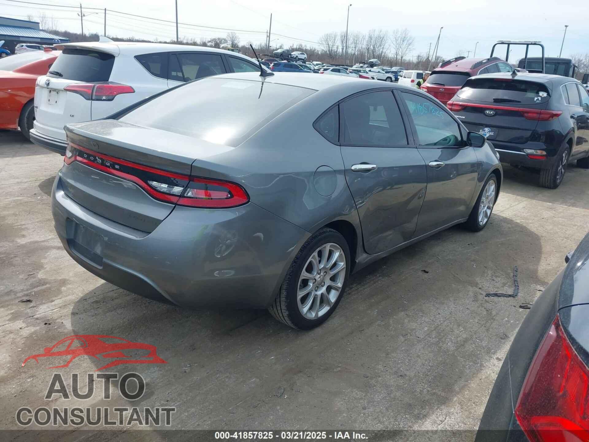 DODGE DART 2013 - 1C3CDFCA6DD304204