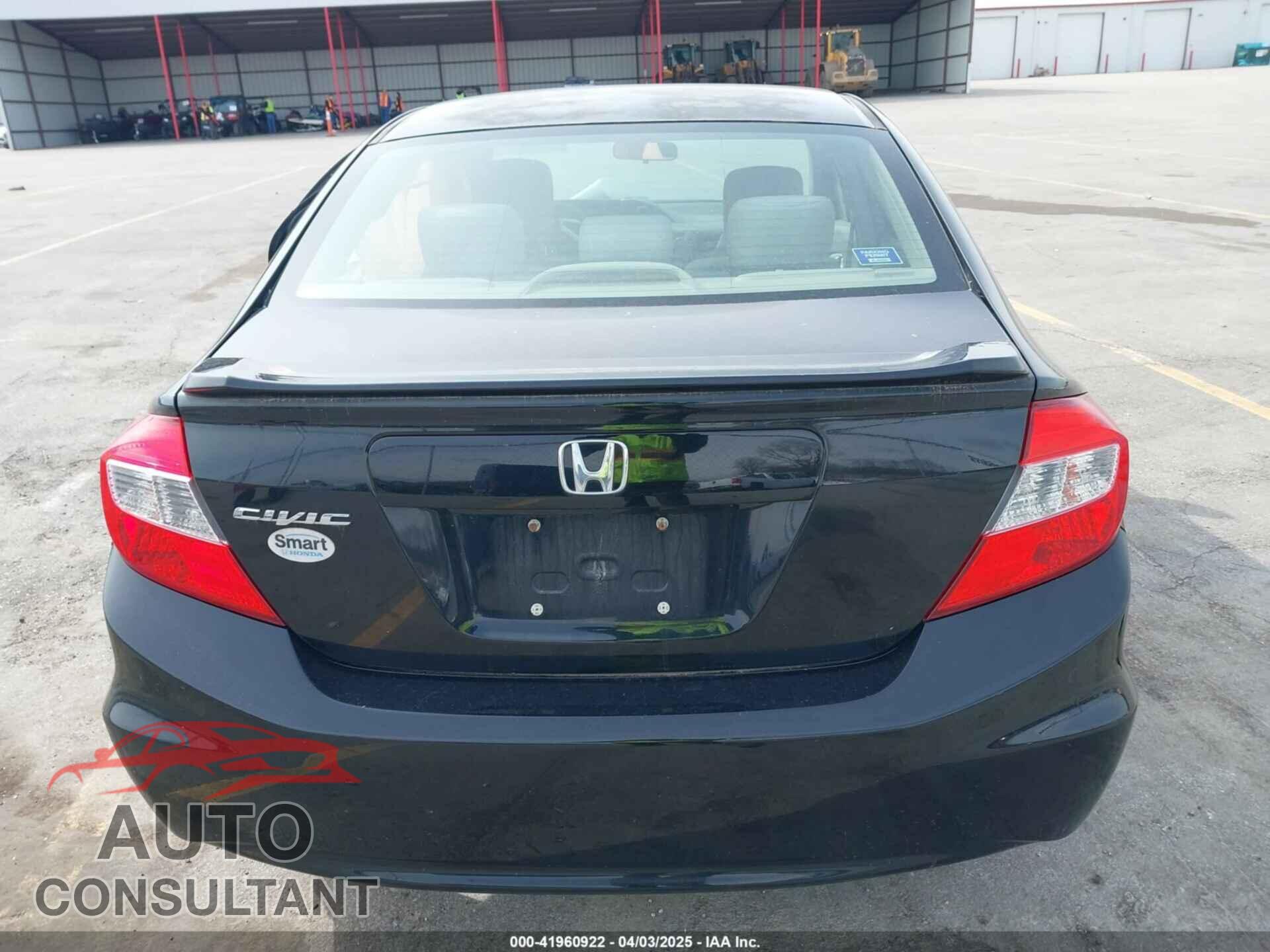 HONDA CIVIC 2012 - JHMFB2F84CS002015