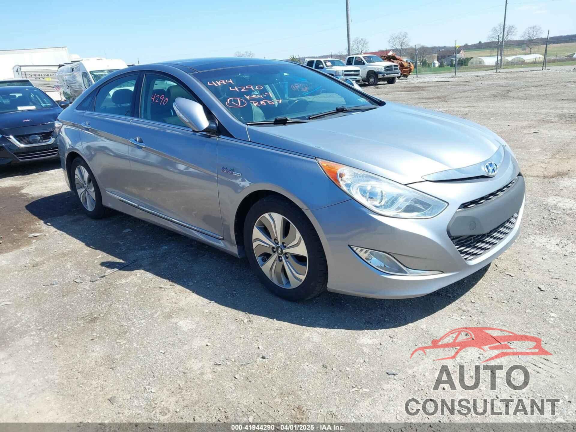 HYUNDAI SONATA HYBRID 2015 - KMHEC4A46FA119336