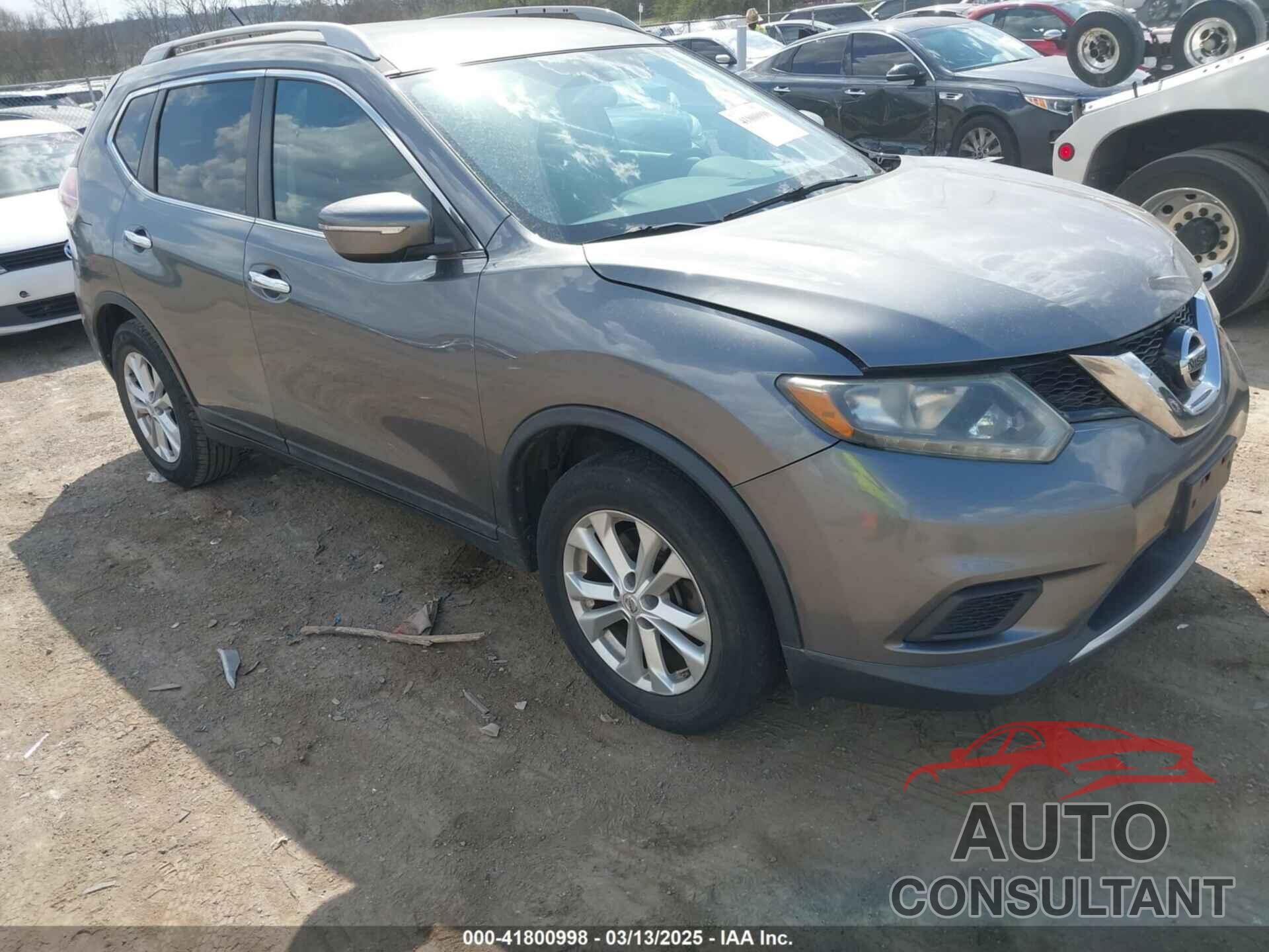 NISSAN ROGUE 2014 - 5N1AT2MLXEC791697