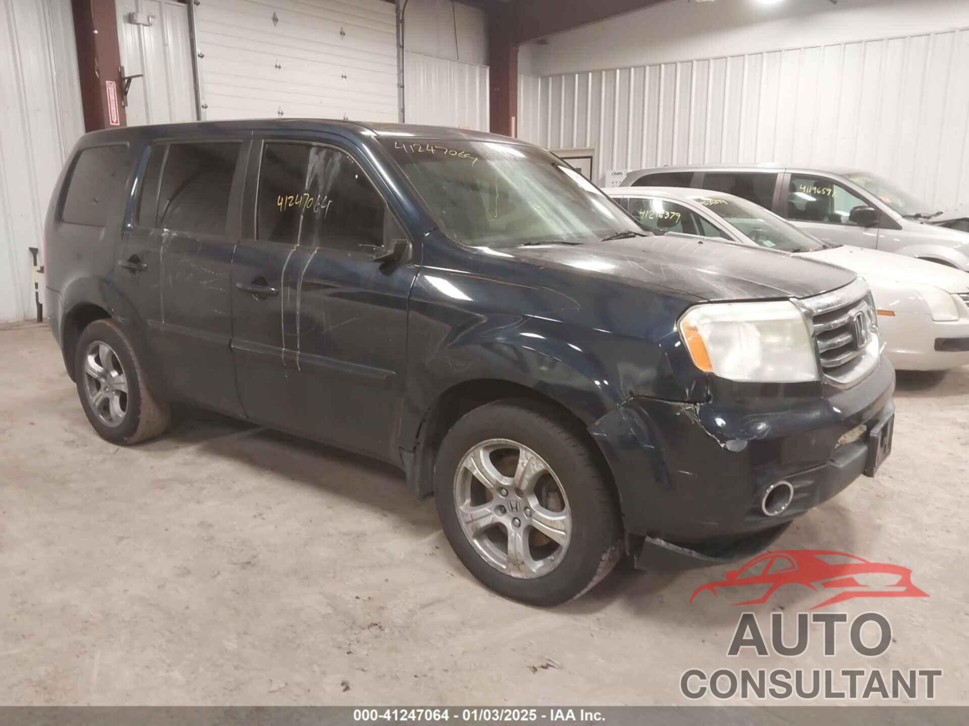 HONDA PILOT 2012 - 5FNYF4H58CB037361