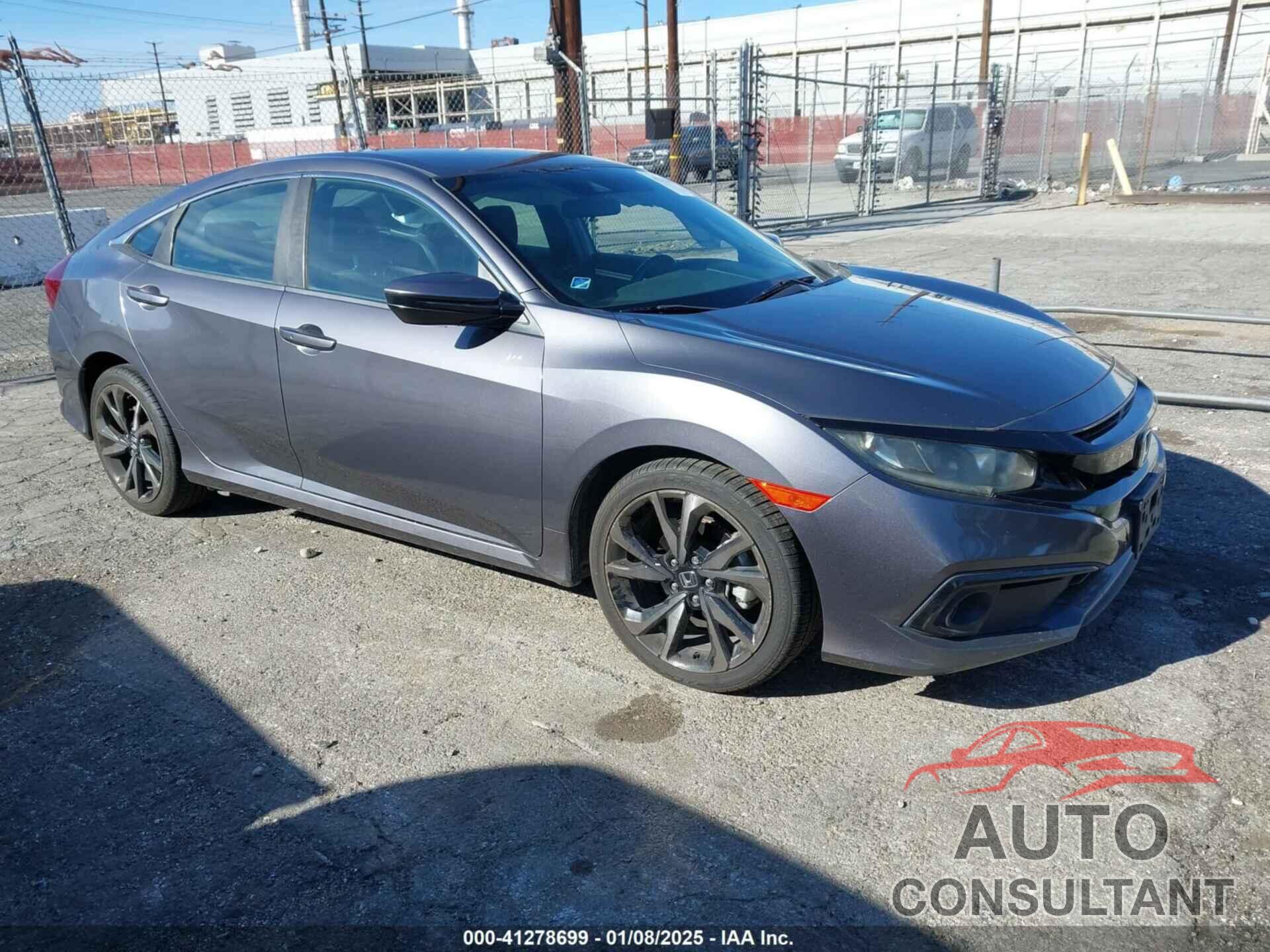 HONDA CIVIC 2019 - 2HGFC2F87KH572354