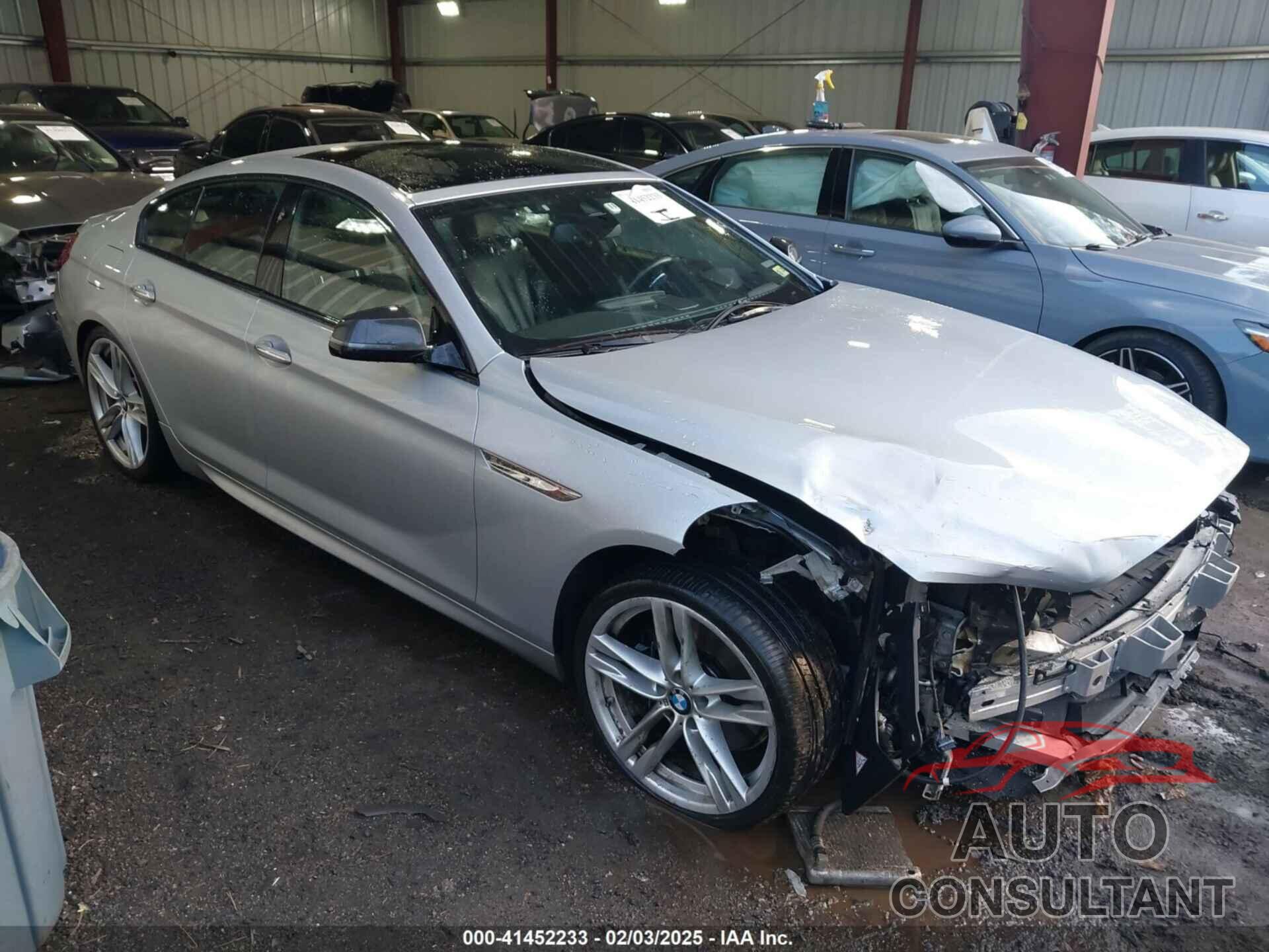 BMW 650I GRAN COUPE 2016 - WBA6D4C53GD977291