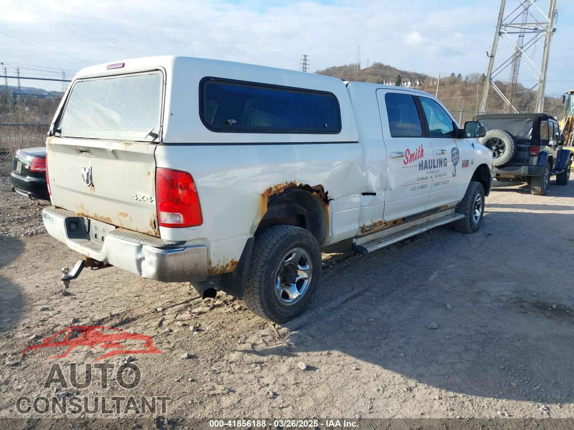 RAM RAM 2500 2011 - 3D7UT2HL9BG504540