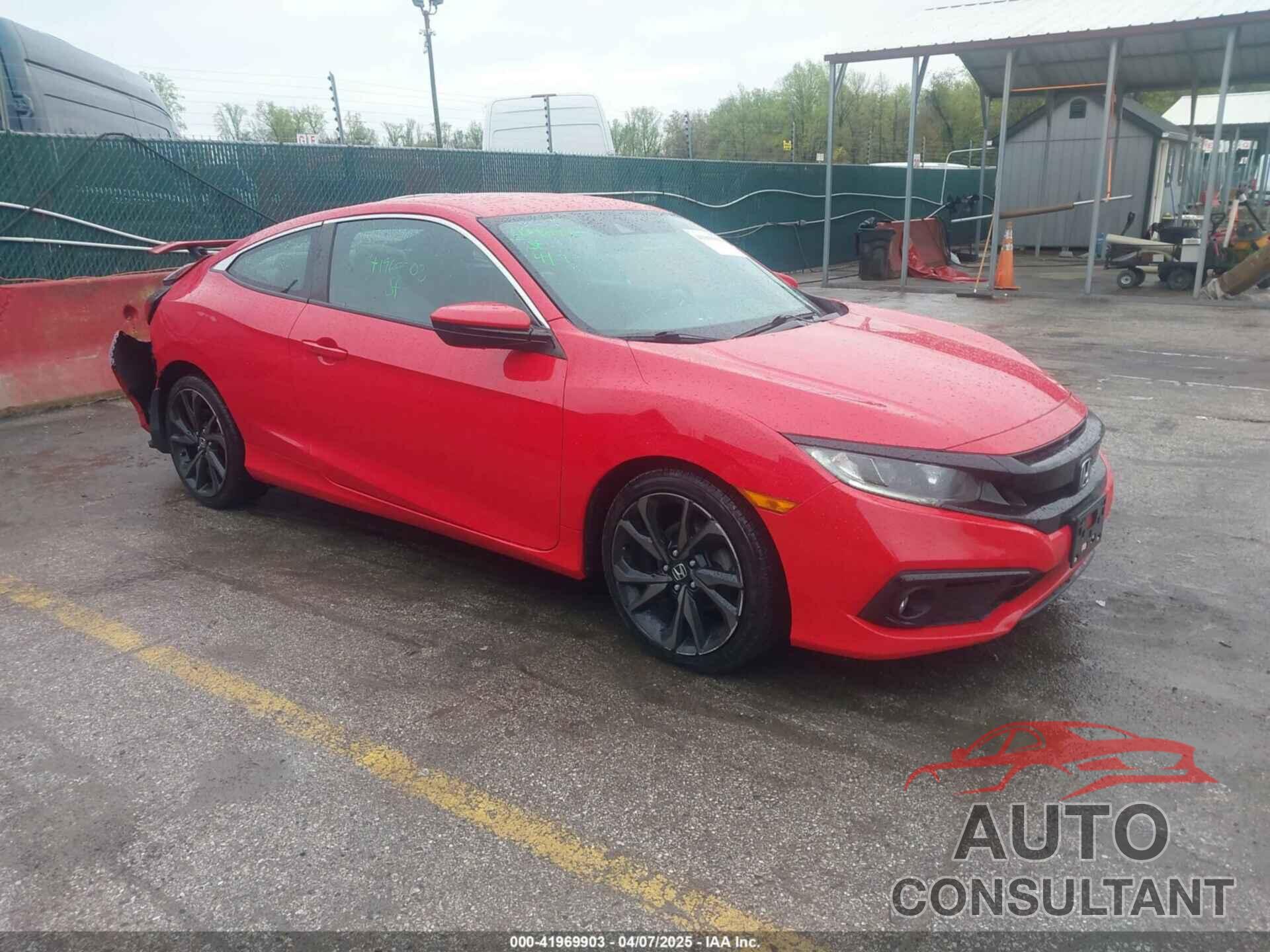 HONDA CIVIC 2019 - 2HGFC4B80KH303422