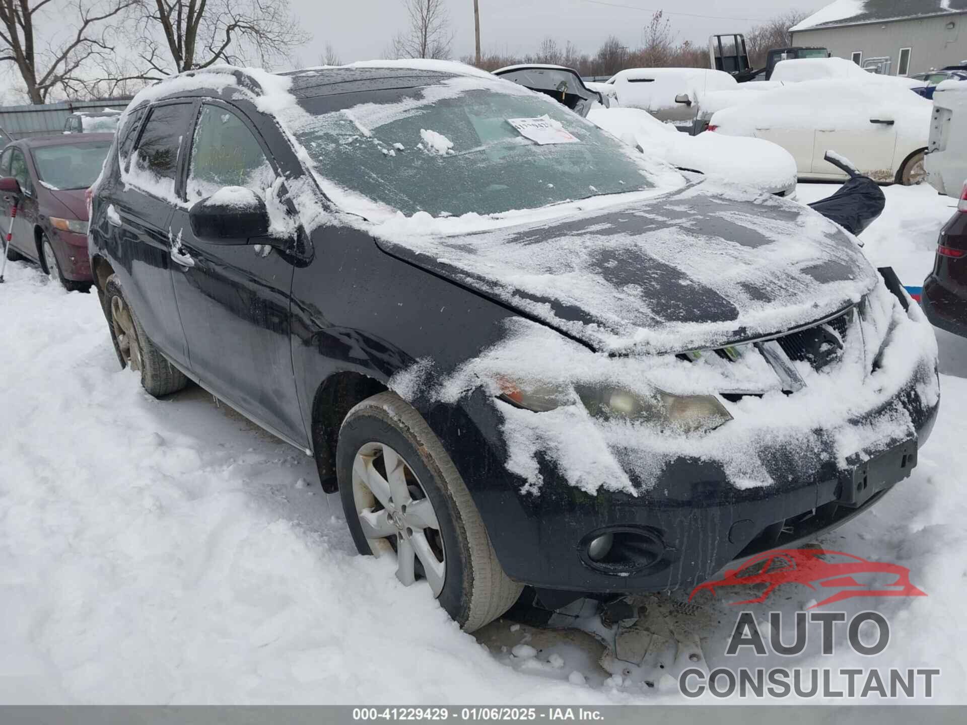 NISSAN MURANO 2009 - JN8AZ18W99W130754