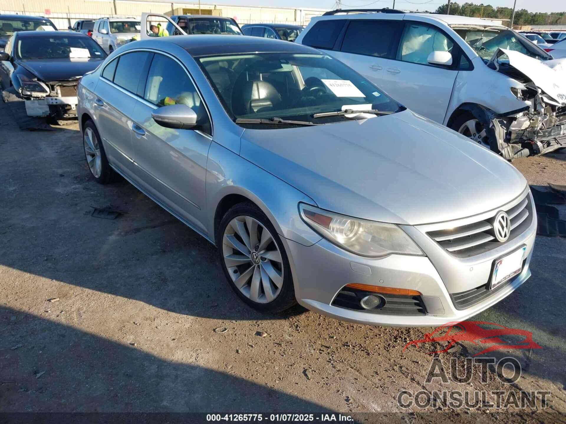 VOLKSWAGEN CC 2010 - WVWEU7AN9AE555109