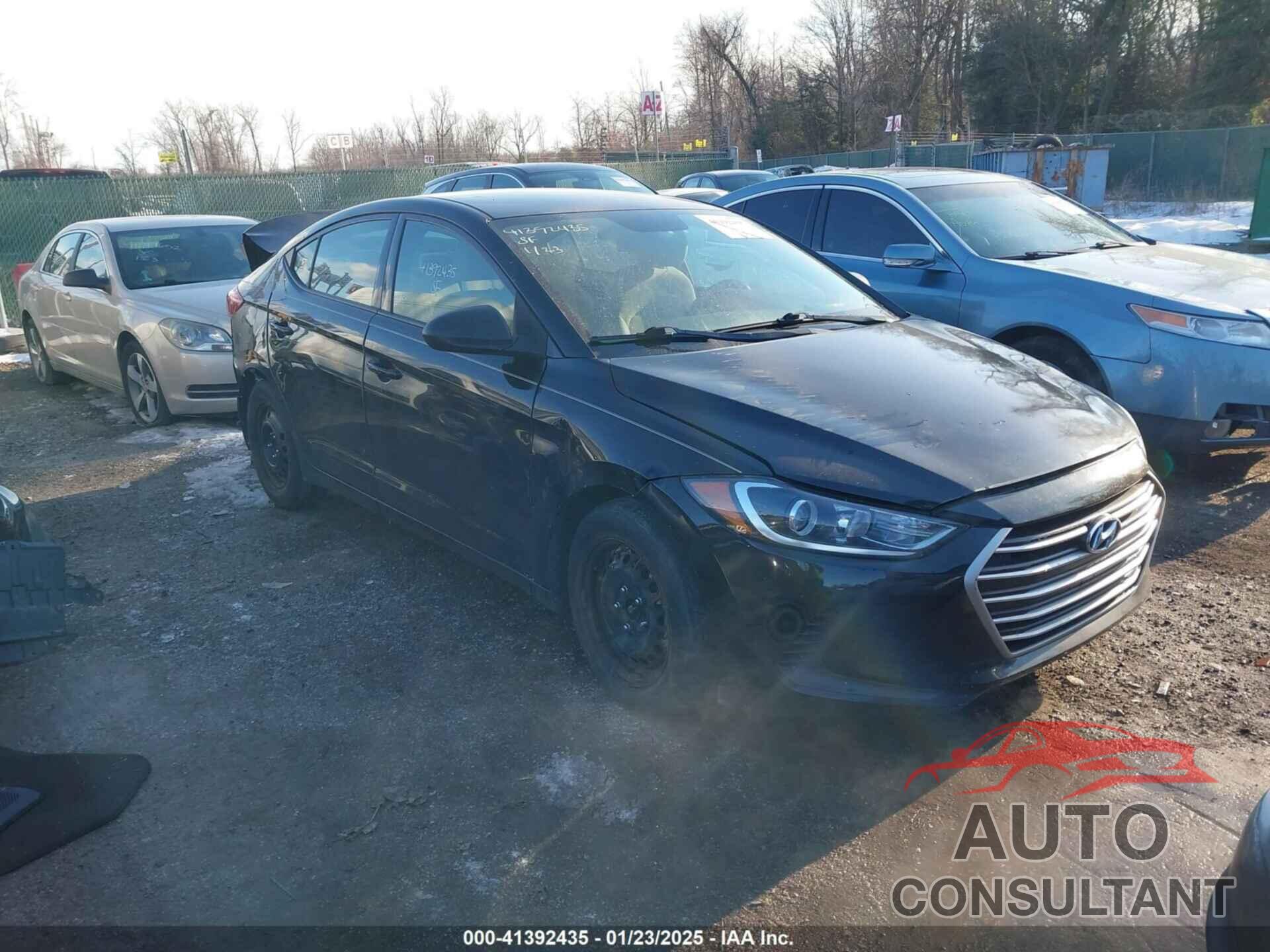 HYUNDAI ELANTRA 2017 - 5NPD84LF6HH050742
