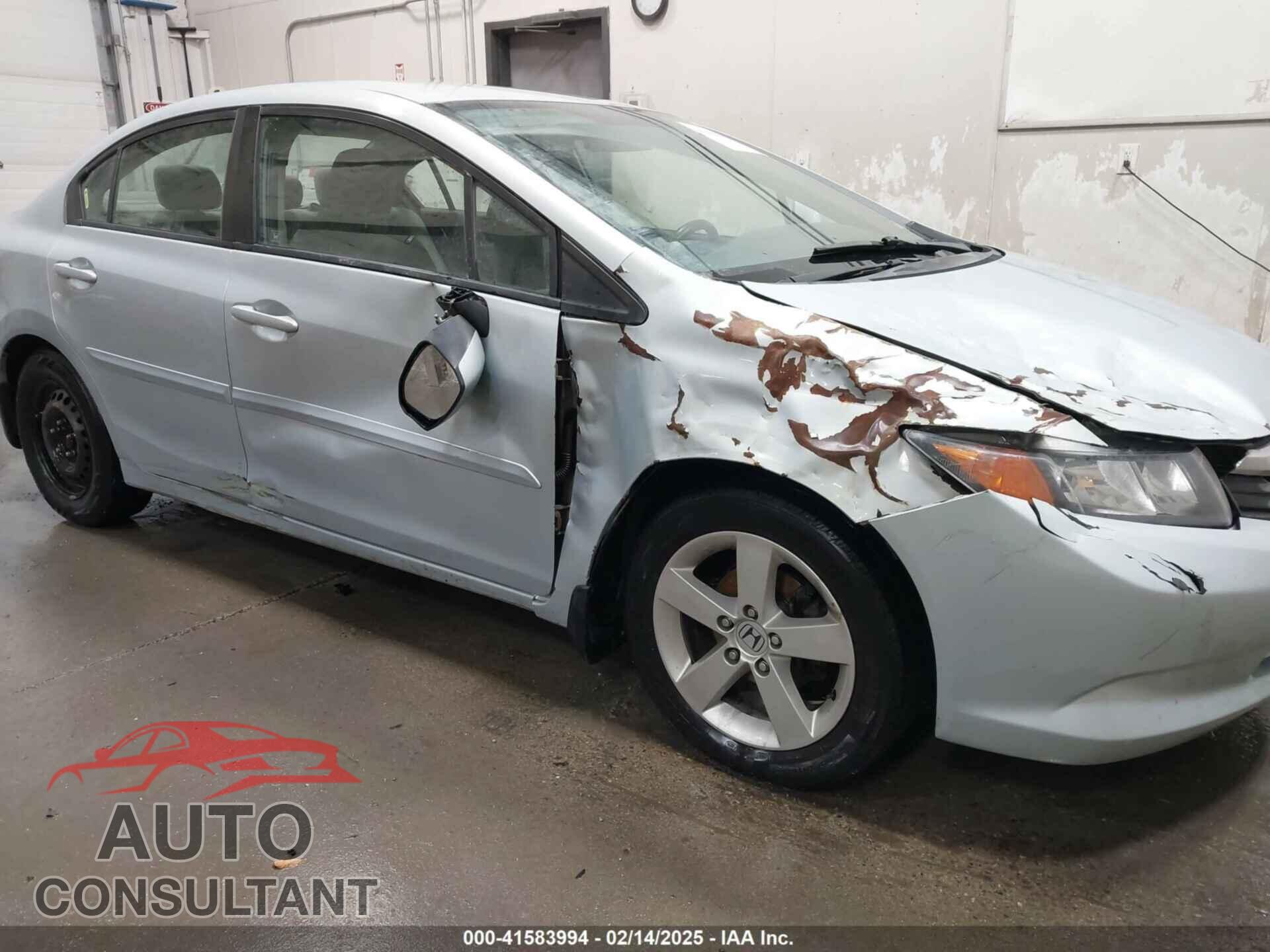 HONDA CIVIC 2012 - 2HGFB2F50CH577602