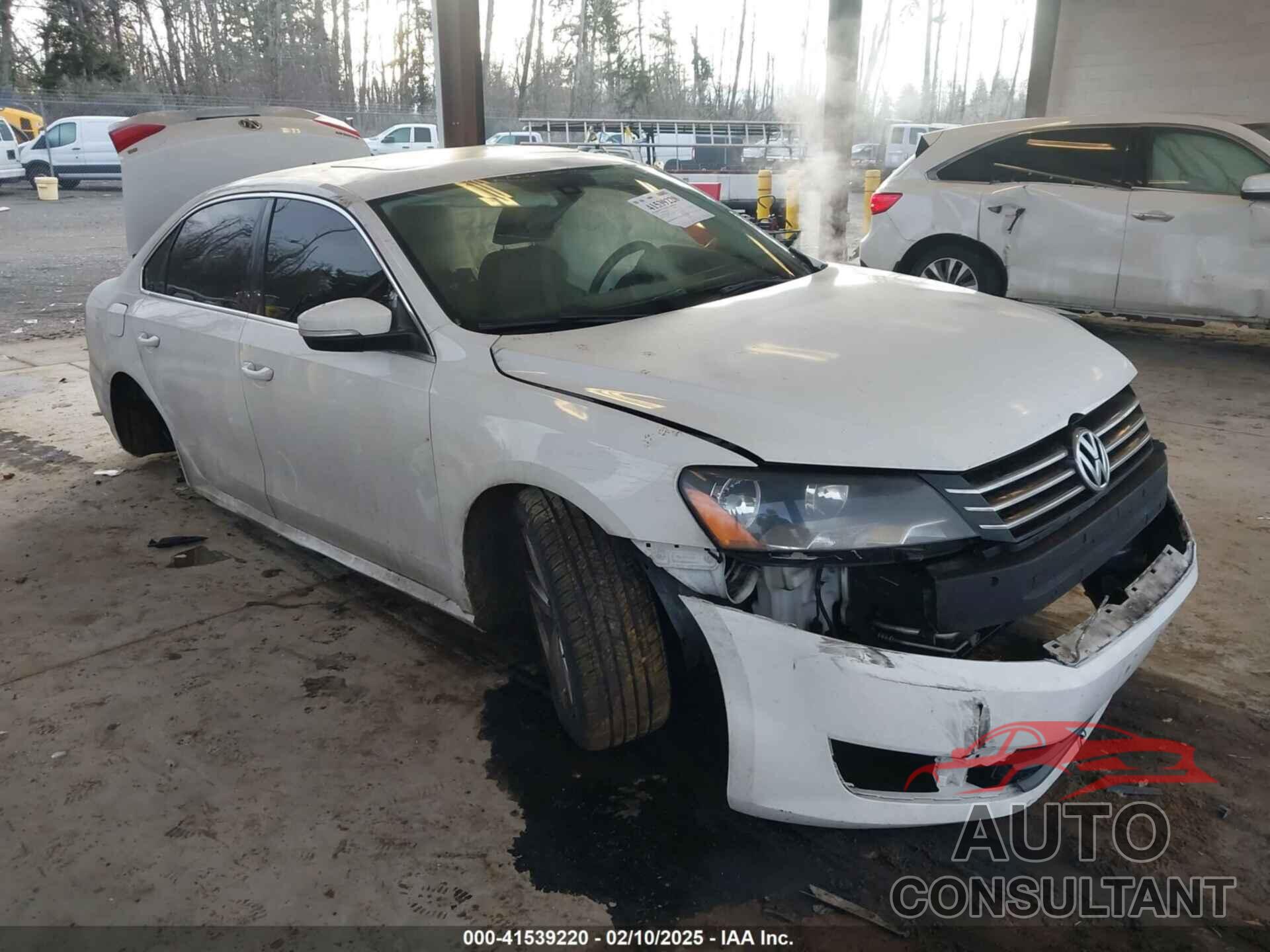 VOLKSWAGEN PASSAT 2013 - 1VWBH7A32DC077876