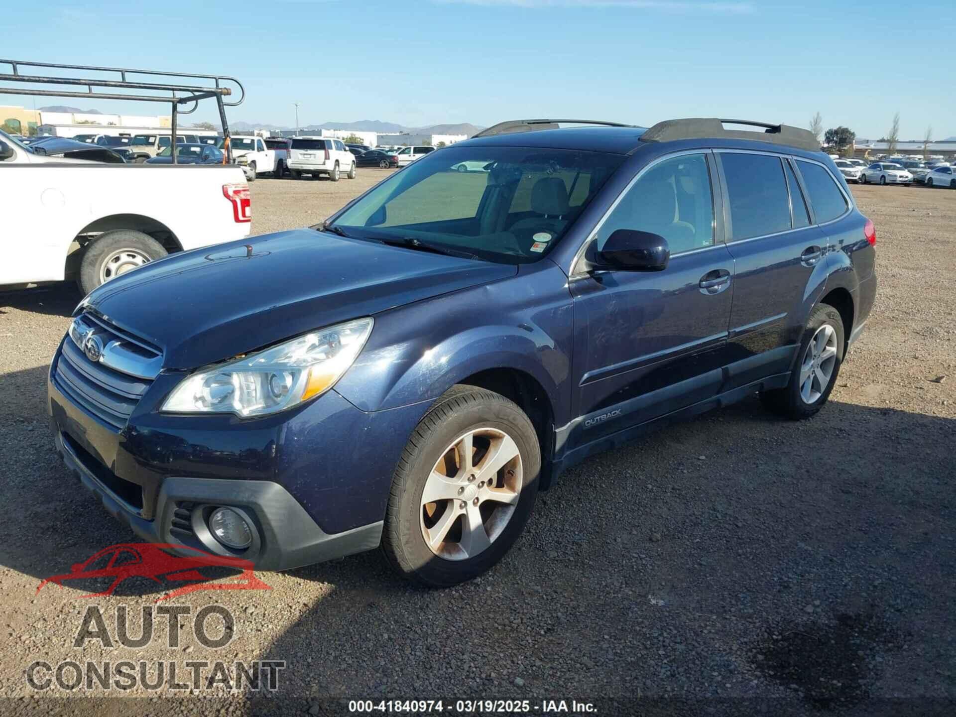 SUBARU OUTBACK 2013 - 4S4BRBGC1D3236151