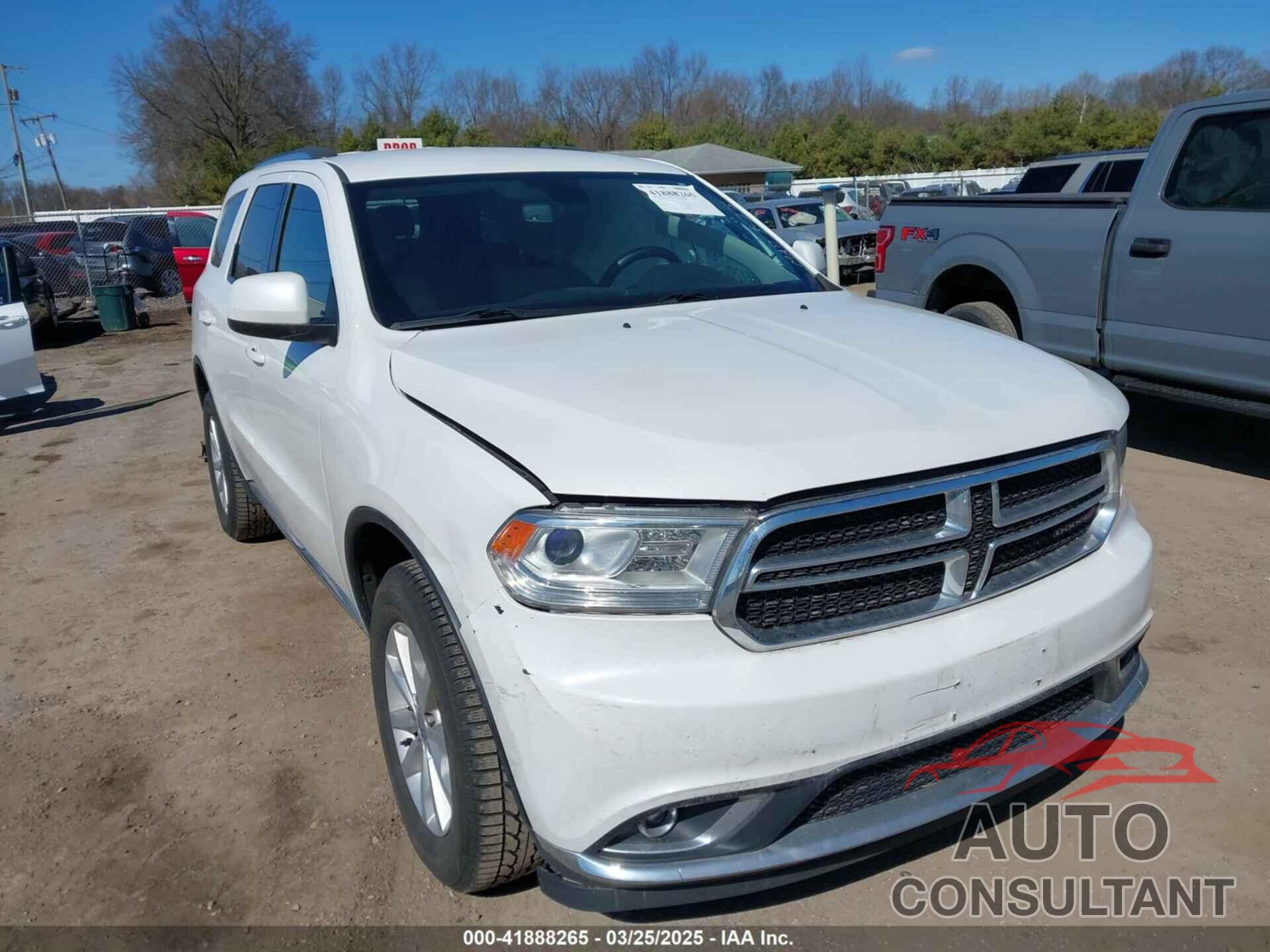 DODGE DURANGO 2019 - 1C4RDJAG8KC739065