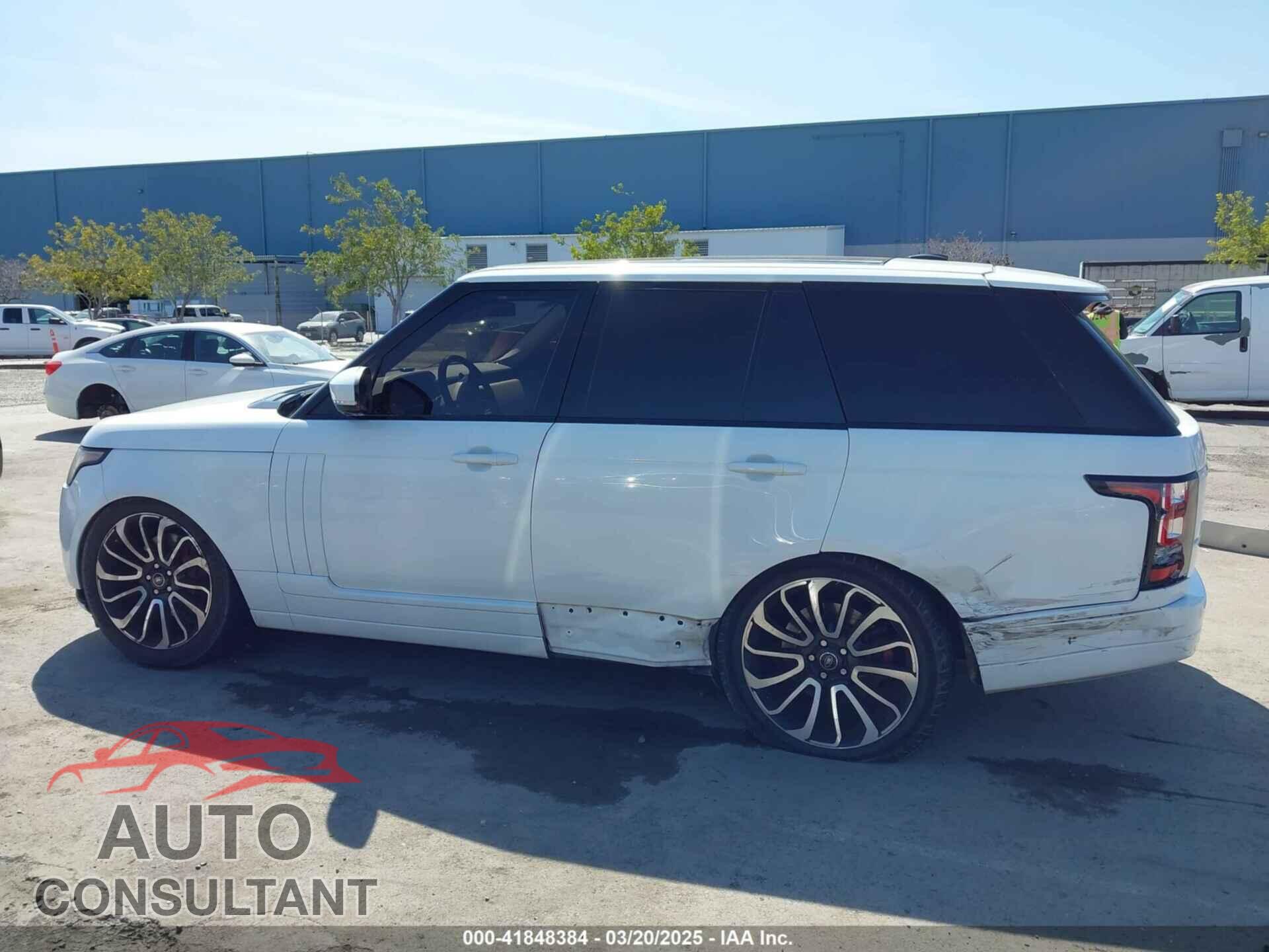 LAND ROVER RANGE ROVER 2013 - SALGS2DF7DA104884