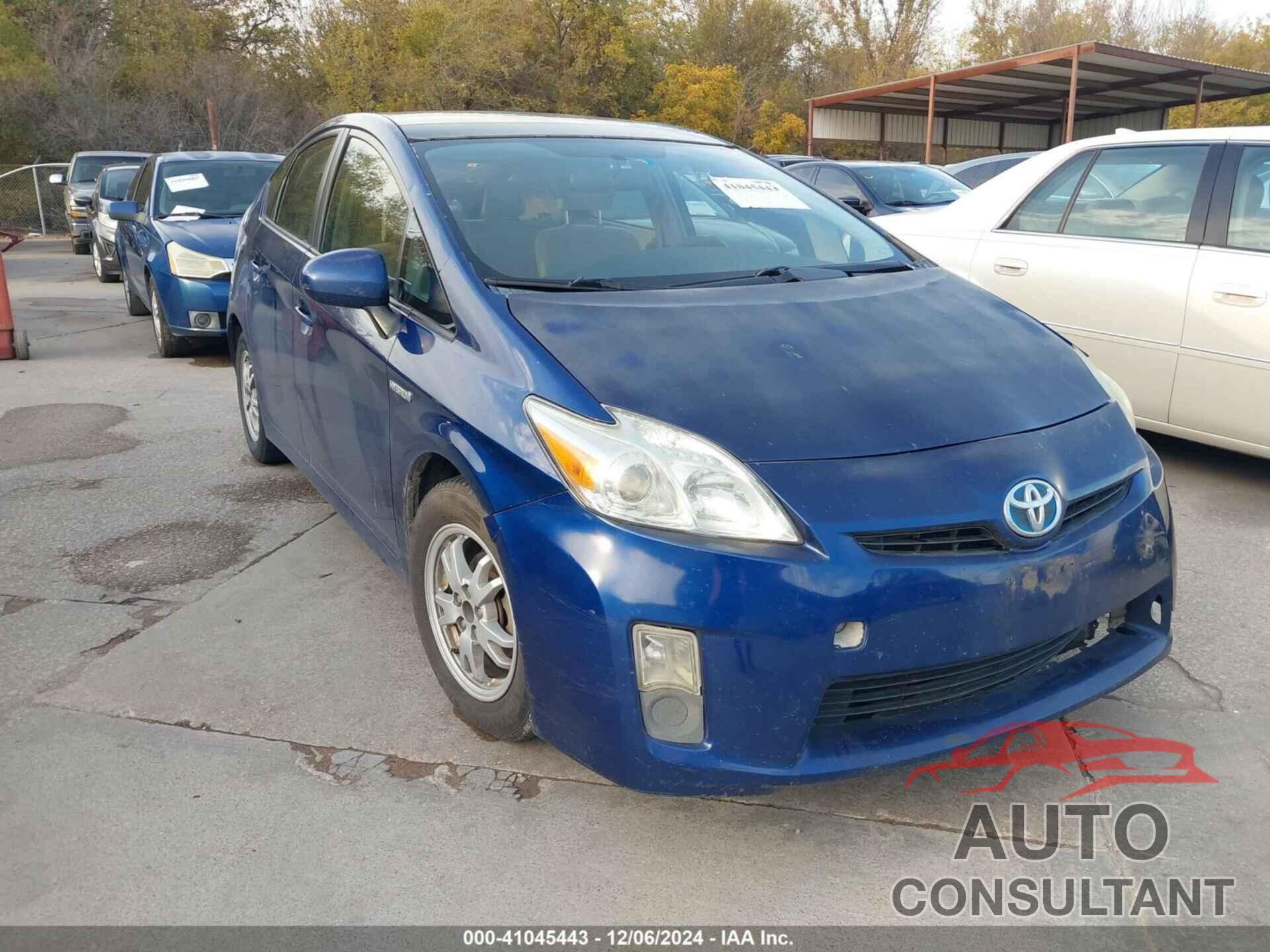 TOYOTA PRIUS 2010 - JTDKN3DU7A5148286