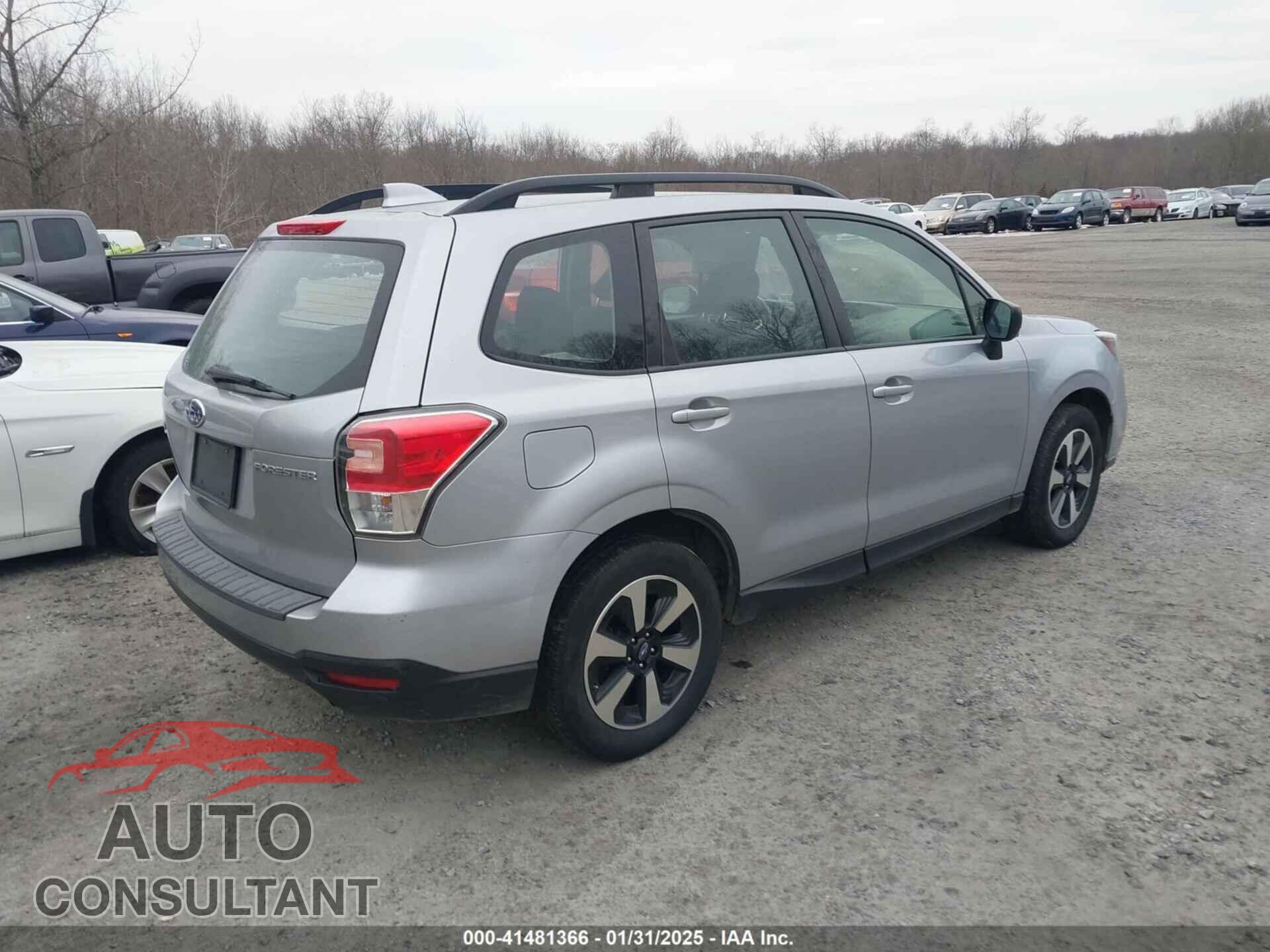 SUBARU FORESTER 2018 - JF2SJABC8JH524178