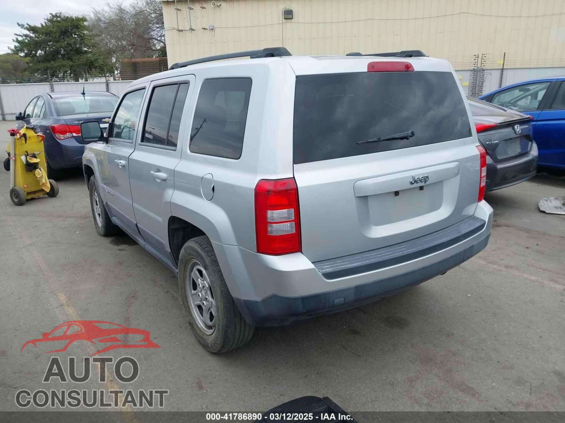 JEEP PATRIOT 2012 - 1C4NJPBB5CD664270