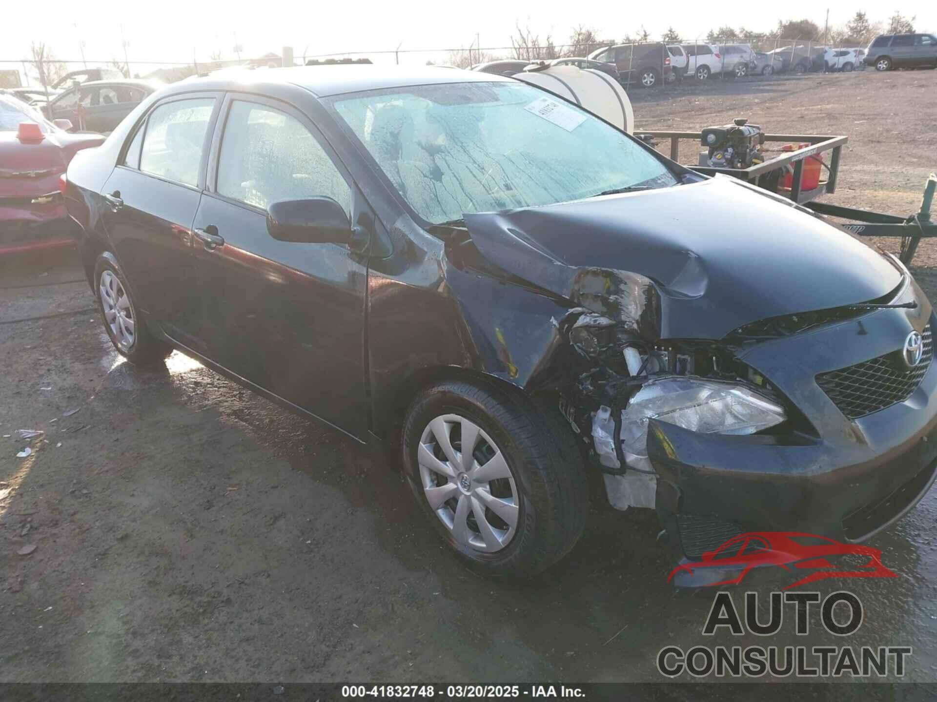 TOYOTA COROLLA 2009 - JTDBL40E19J036581