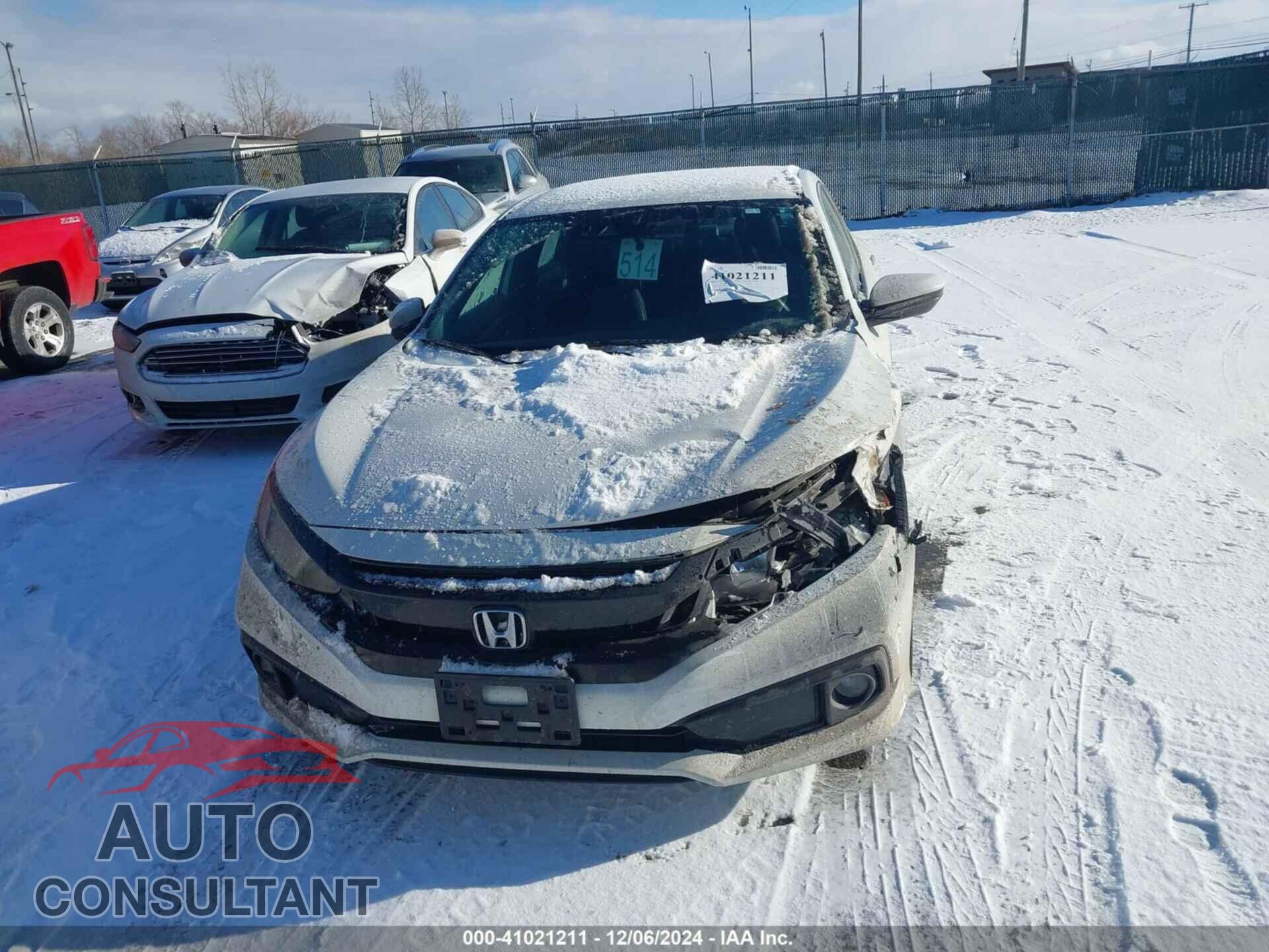 HONDA CIVIC 2019 - 2HGFC2F89KH511376