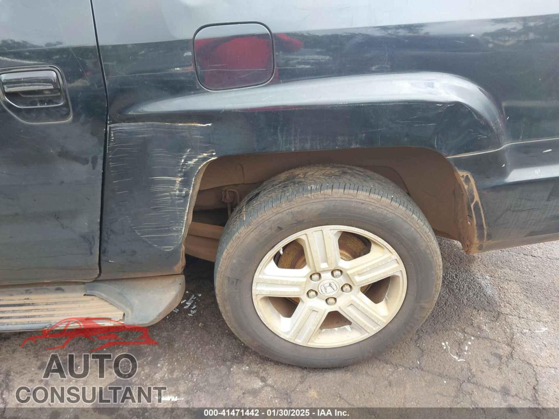 HONDA RIDGELINE 2013 - 5FPYK1F54DB010888