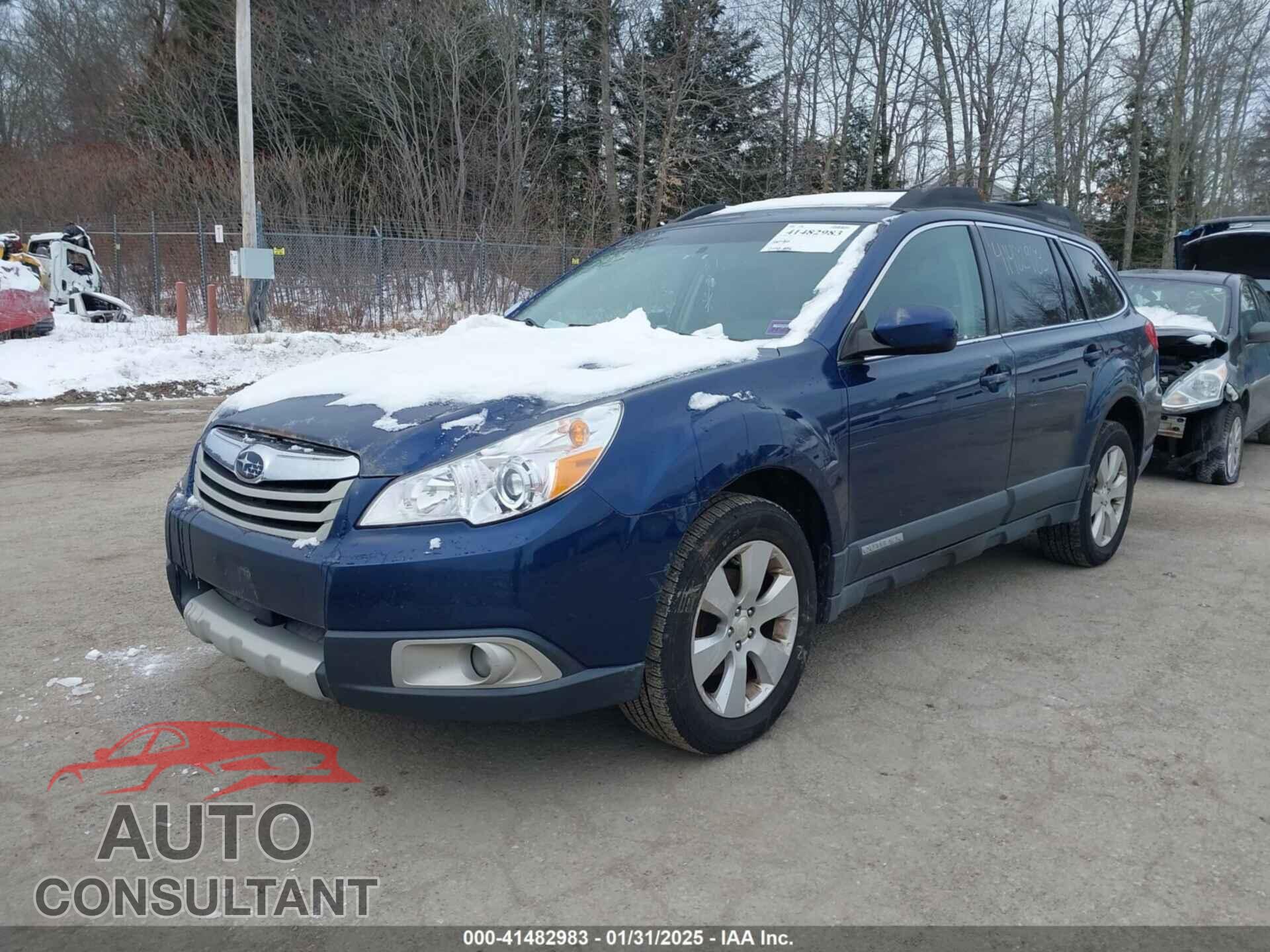 SUBARU OUTBACK 2010 - 4S4BRBKC4A3329426
