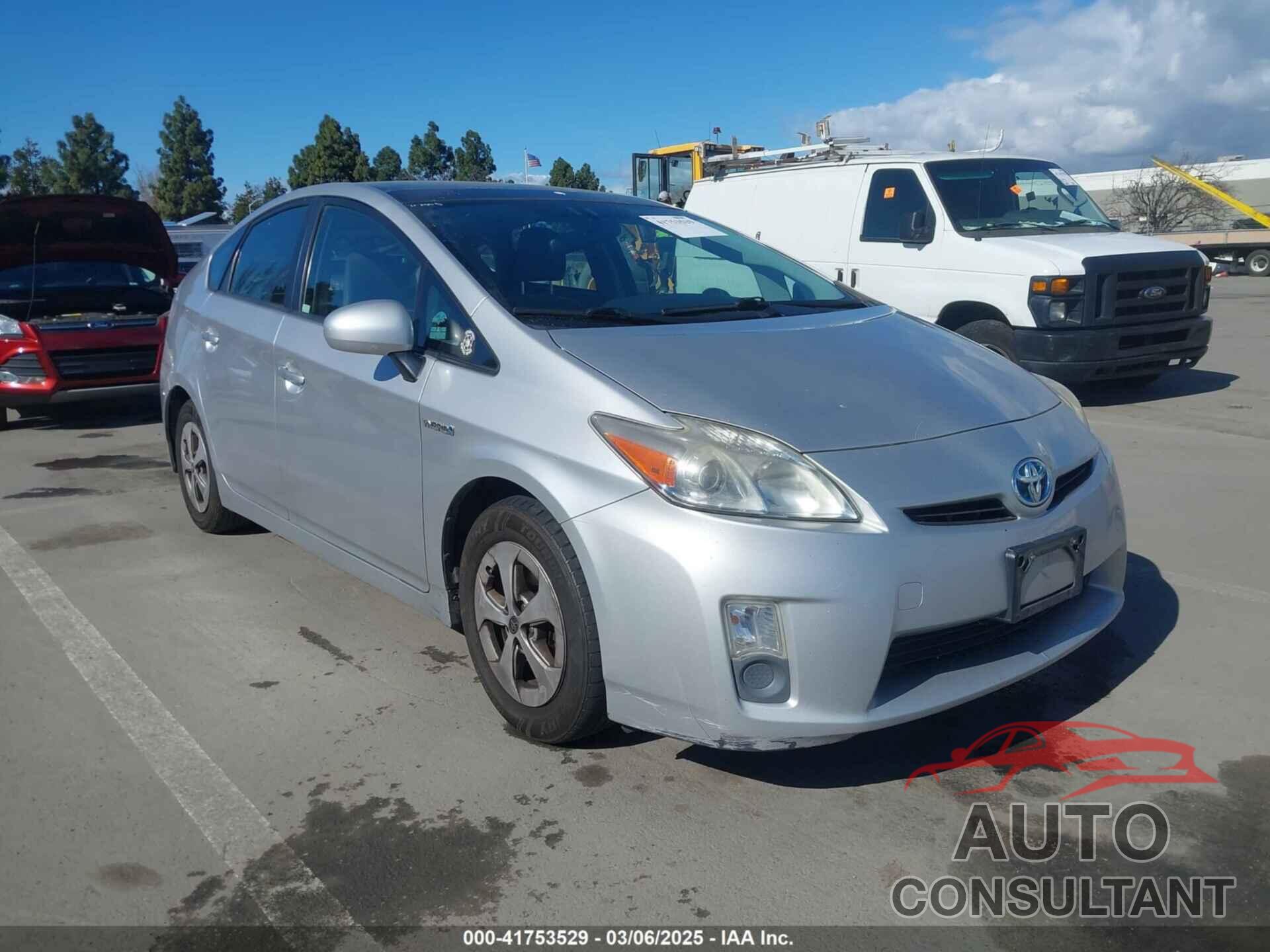 TOYOTA PRIUS 2010 - JTDKN3DU3A0173263