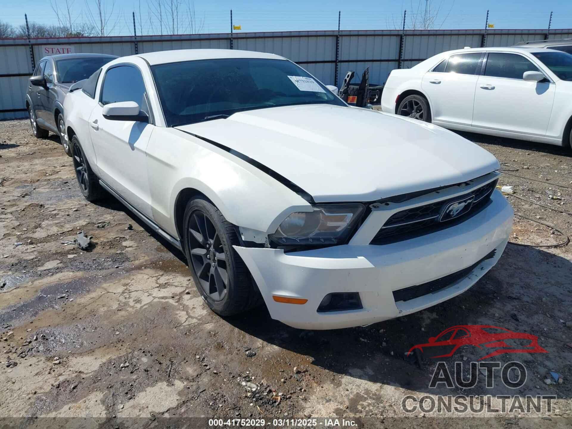 FORD MUSTANG 2010 - 1ZVBP8AN5A5109178