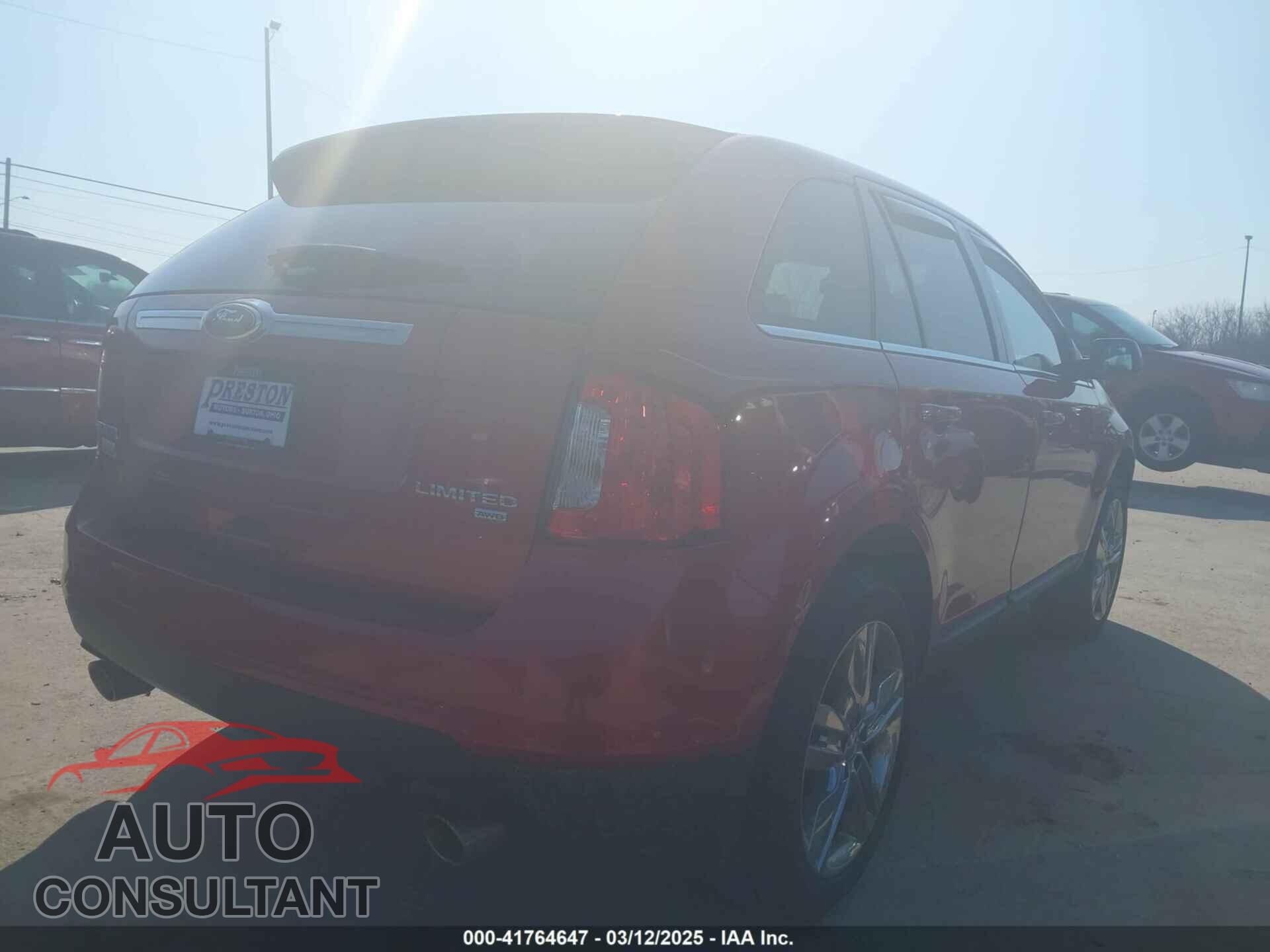 FORD EDGE 2012 - 2FMDK4KC5CBA45427